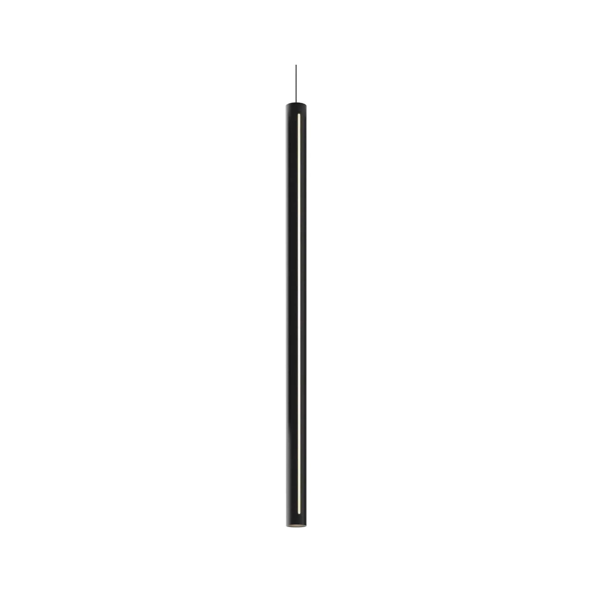 DALS Lighting - PDLED CCT LED Duo-Light Cylinder Pendant - PDLED120-48-BK | Montreal Lighting & Hardware