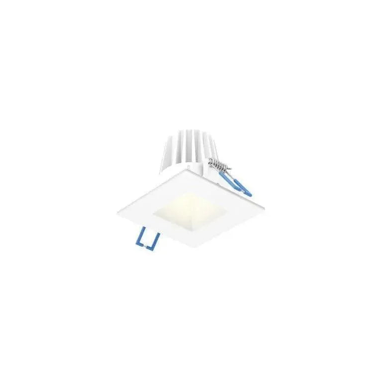 DALS Lighting - RGR 2 Inch Square Regressed Gimbal Down Light - RGR2SQ-CC-WH | Montreal Lighting & Hardware