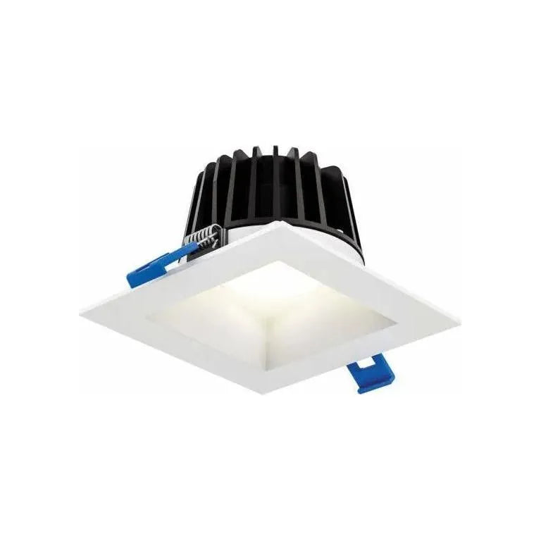DALS Lighting - RGR 6 Inch Square Regressed Gimbal Down Light - RGR6SQ-CC-WH | Montreal Lighting & Hardware