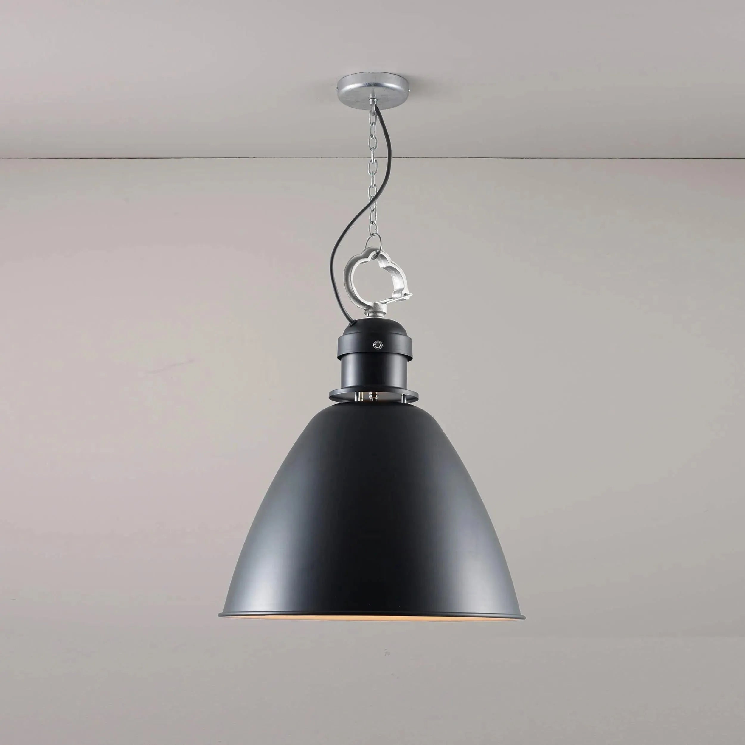 Davey Lighting - Medium 7380 Pendant - US-DP7380/M/BL | Montreal Lighting & Hardware