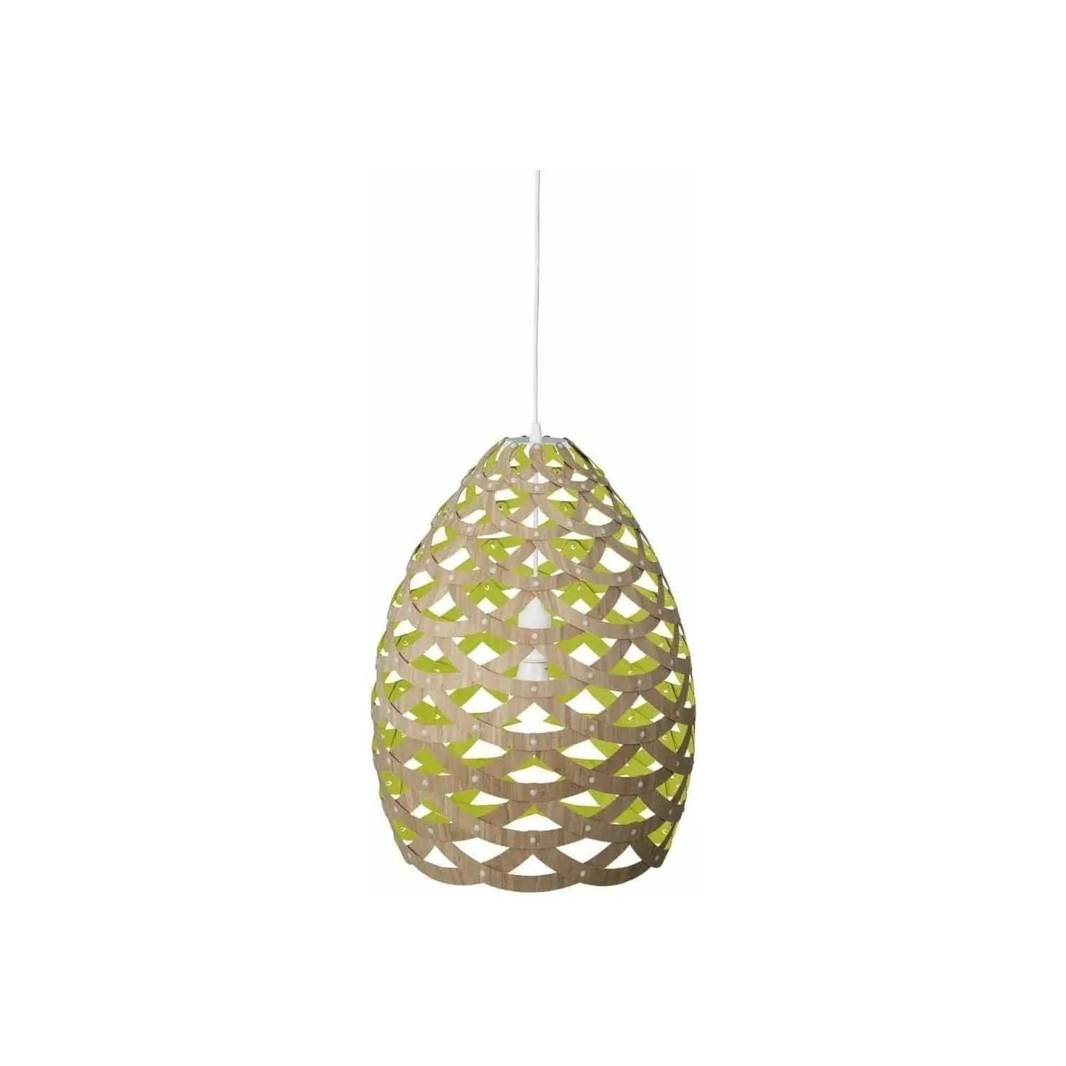David Trubridge - Tui 500 Pendant - TUI-SMAL-BMB-LIM-ASM-PAK | Montreal Lighting & Hardware