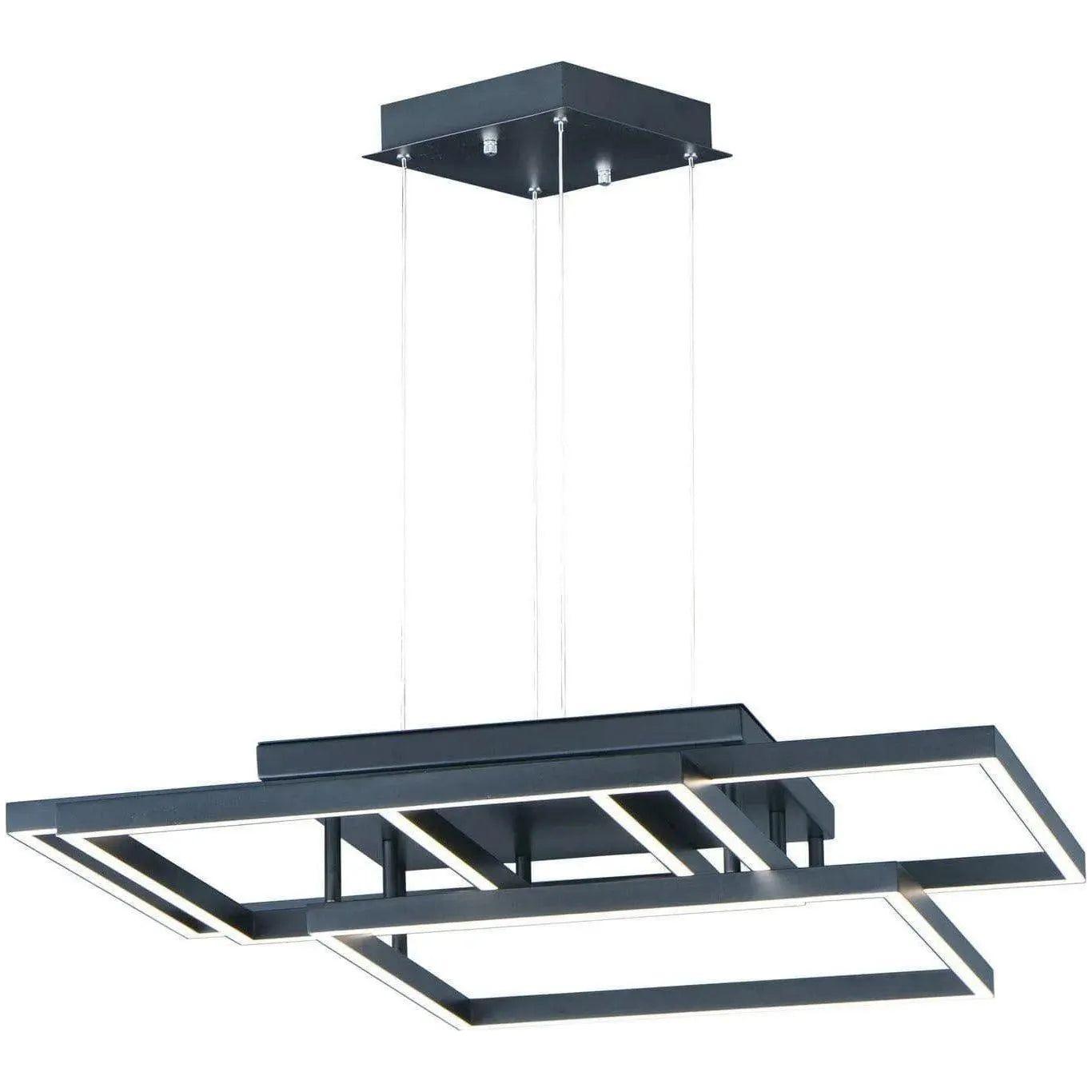 ET2 Lighting - Traverse LED Pendant - E21515-BK | Montreal Lighting & Hardware
