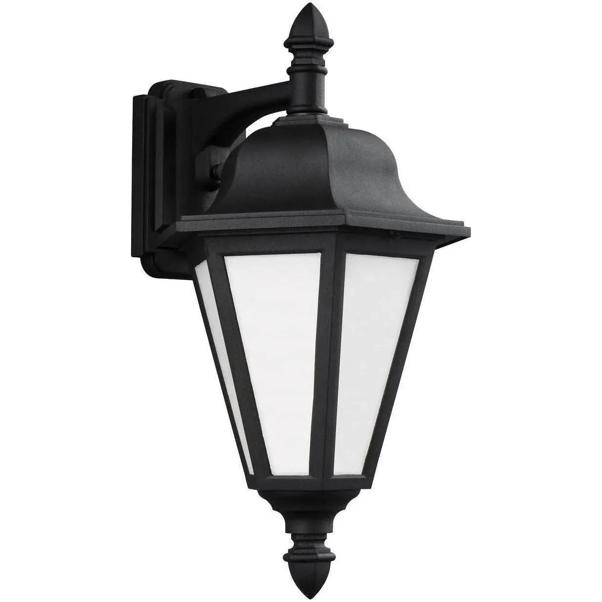 Generation Lighting - Brentwood Etched Hanging Outdoor Wall Lantern - 89825EN3-12 | Montreal Lighting & Hardware
