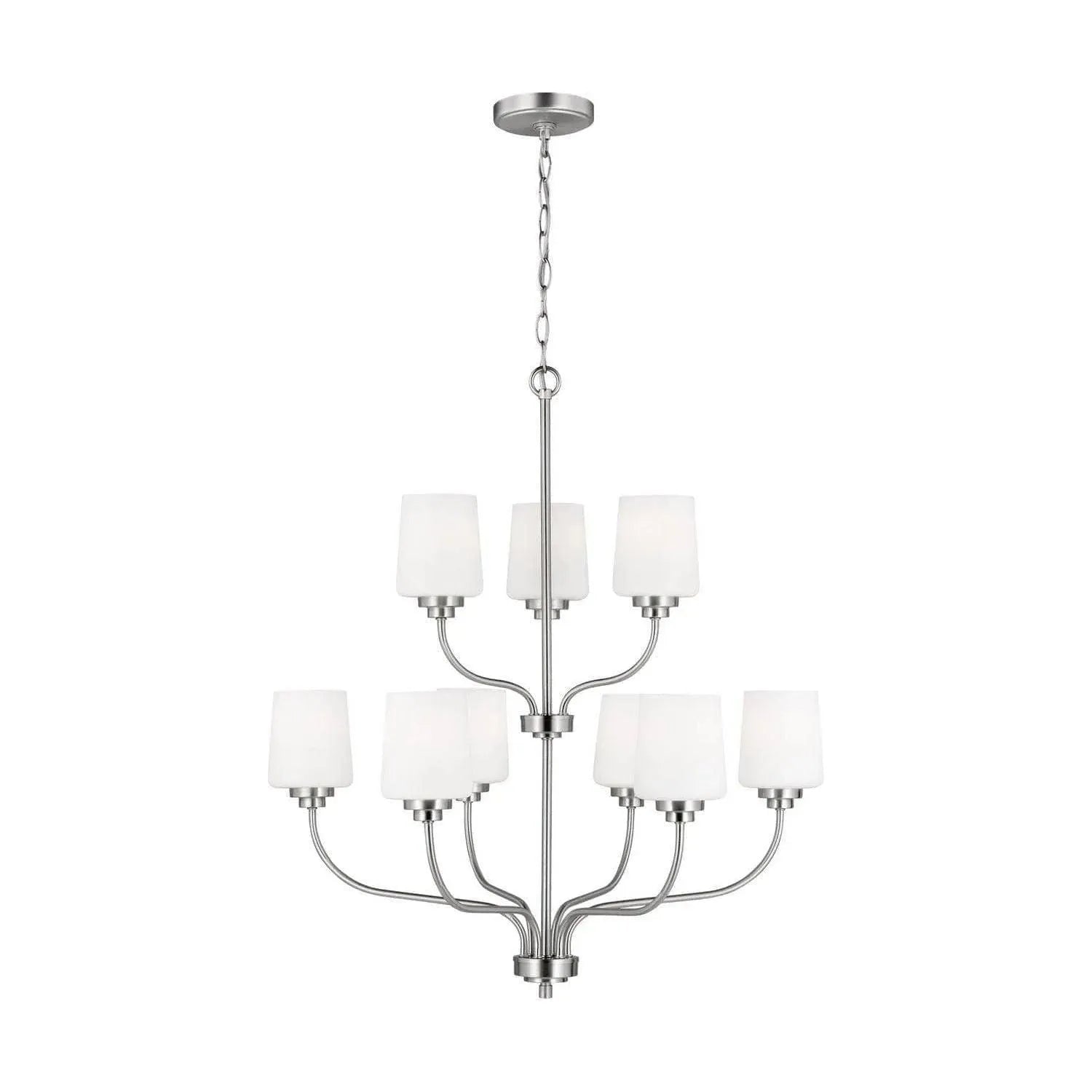 Generation Lighting - Windom Chandelier - 3102809EN3-962 | Montreal Lighting & Hardware