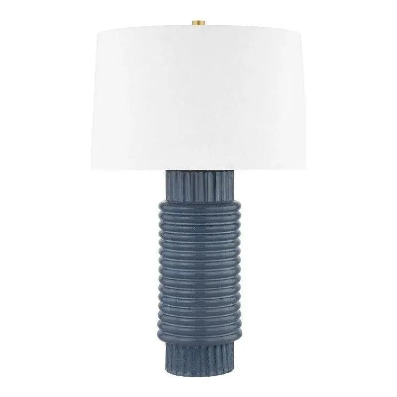 Hudson Valley Lighting - Broderick Table Lamp - L1956-AGB/CGR | Montreal Lighting & Hardware