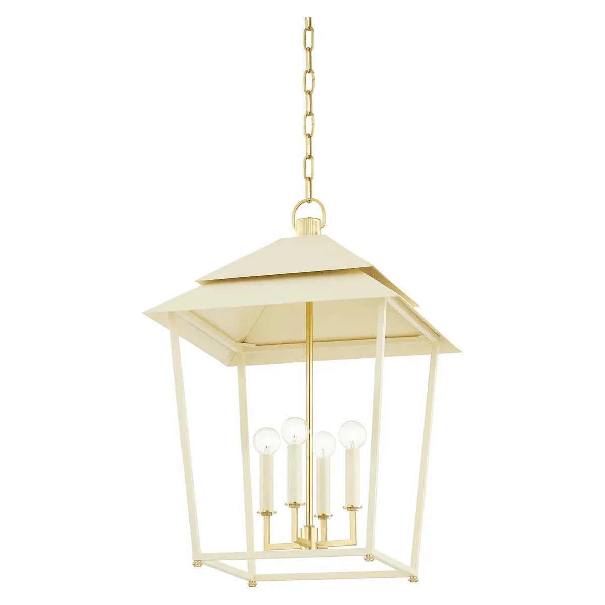 Hudson Valley Lighting - Natick Lantern - 5127-AGB/SSD | Montreal Lighting & Hardware