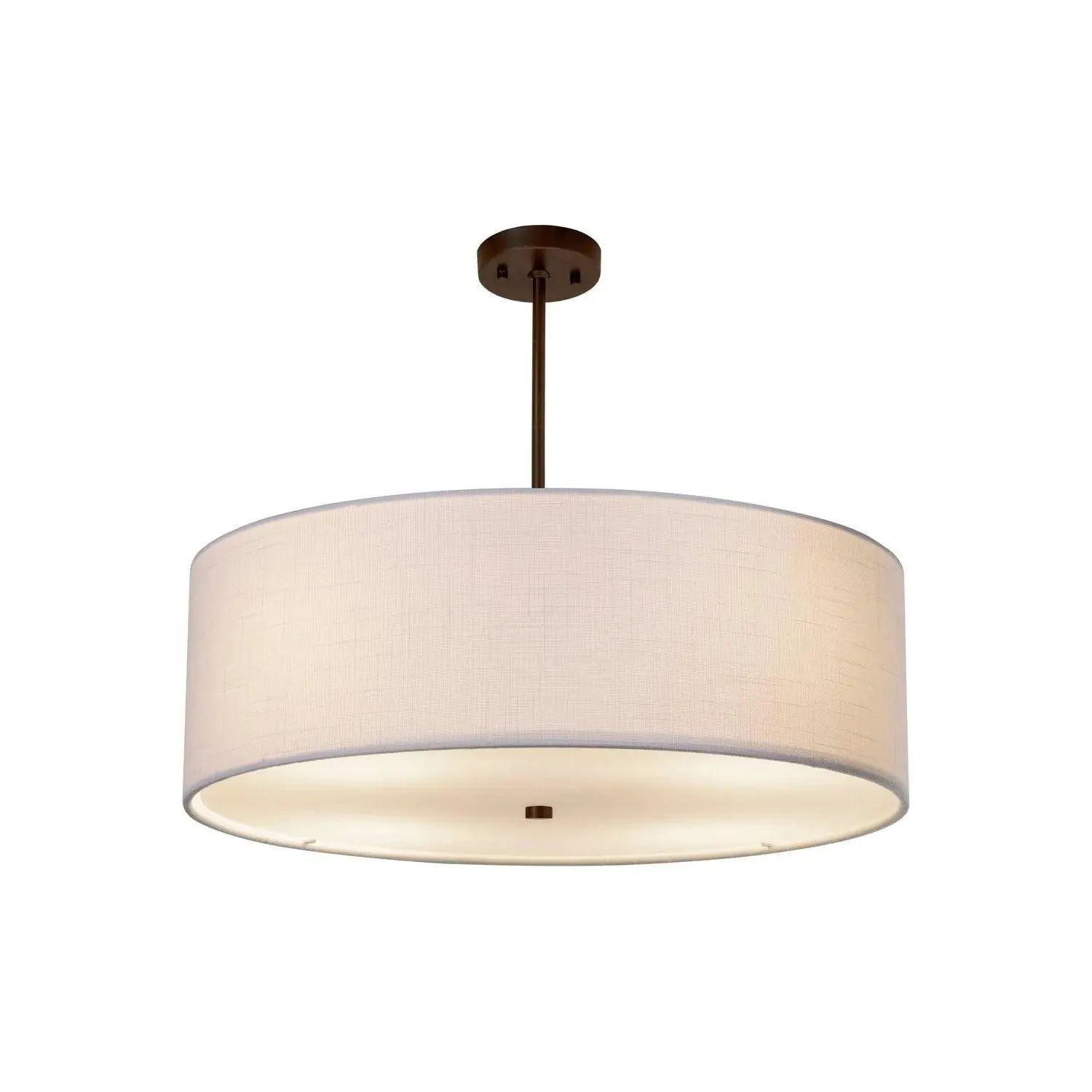 Justice Designs - Classic Pendant - FAB-9590-CREM-NCKL | Montreal Lighting & Hardware