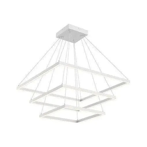 Kuzco Lighting - Piazza 3-Tier Chandelier - CH88332-WH | Montreal Lighting & Hardware