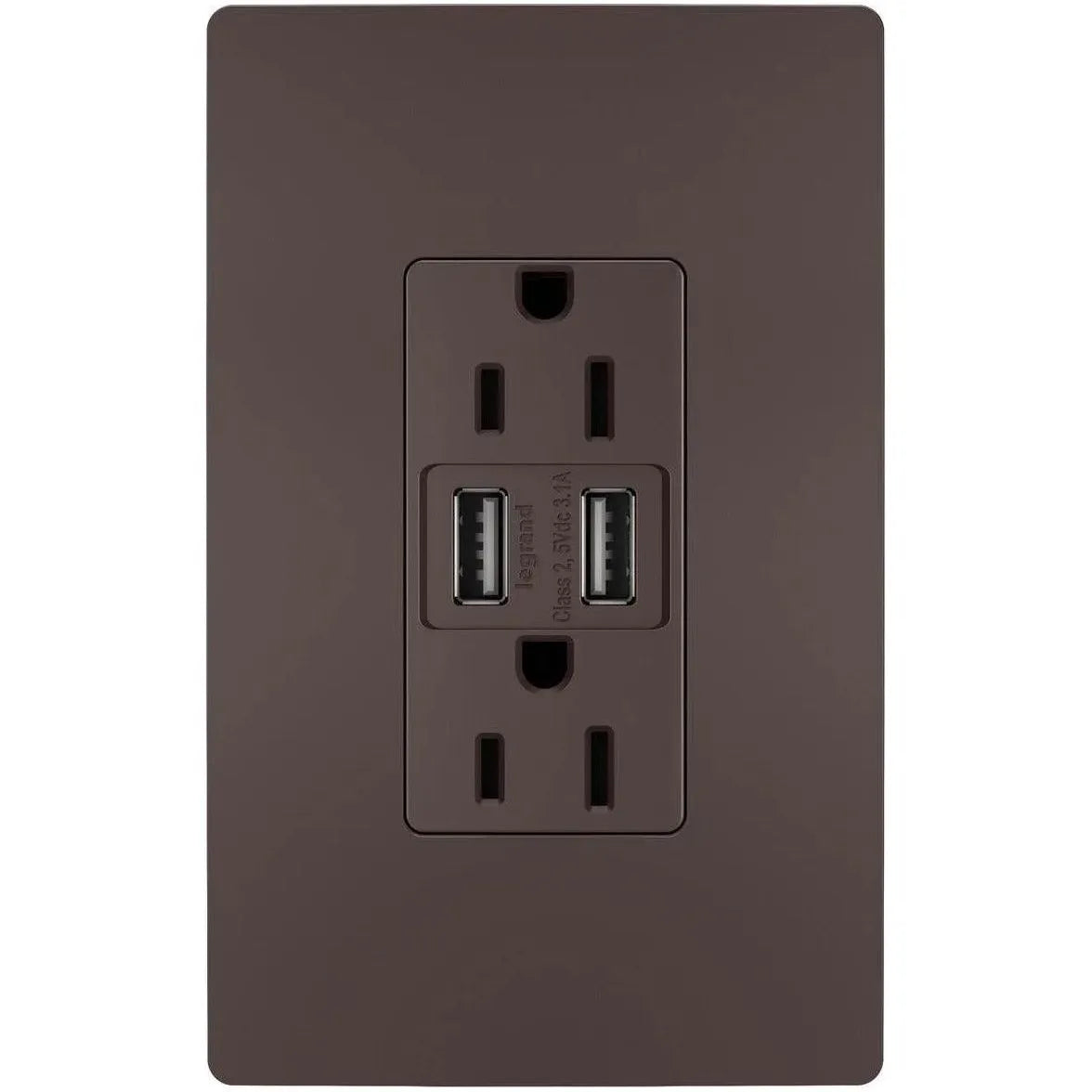 Legrand Radiant - radiant® 15A Tamper Resistant USB Outlet - TM826USBDBCCV4 | Montreal Lighting & Hardware