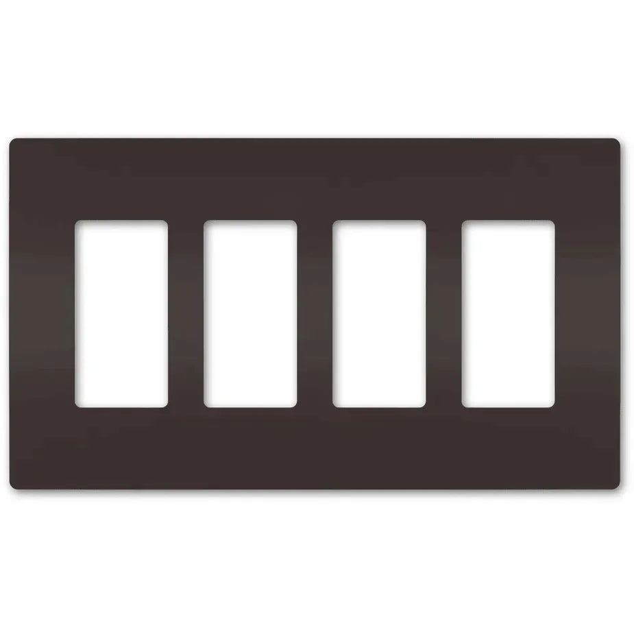 Legrand Radiant - radiant® Four-Gang Screwless Wall Plate - RWP264 | Montreal Lighting & Hardware