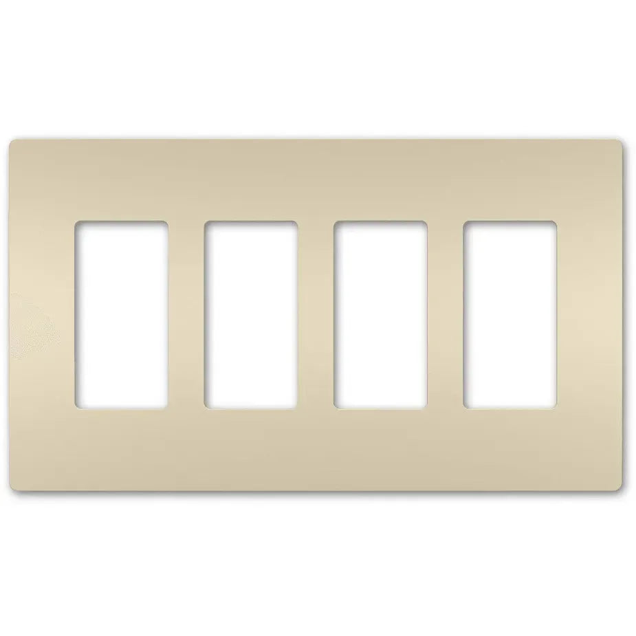 Legrand Radiant - radiant® Four-Gang Screwless Wall Plate - RWP264LA | Montreal Lighting & Hardware