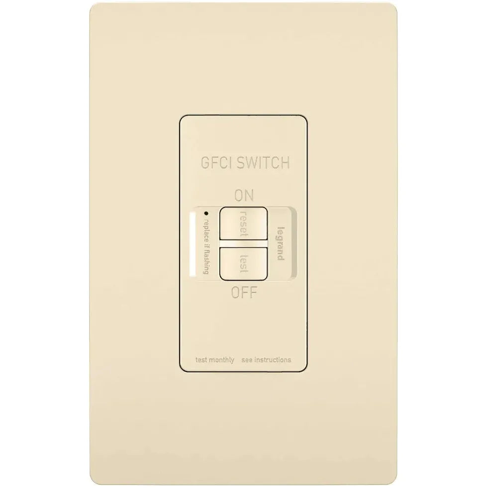 Legrand Radiant - radiant® Spec Grade Dead Front 20A Self Test GFCI Receptacle - 2087LA | Montreal Lighting & Hardware