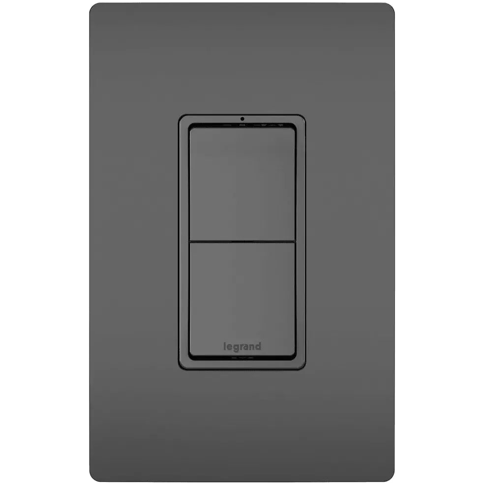 Legrand Radiant - radiant® Two Single-Pole Switches - RCD11BK | Montreal Lighting & Hardware