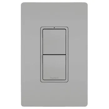 Legrand Radiant - radiant® Two Single-Pole Switches - RCD11GRY | Montreal Lighting & Hardware