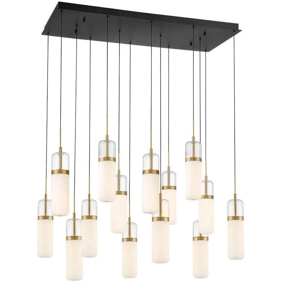 Lib&Co. - Verona Linear Chandelier - 10227-02 | Montreal Lighting & Hardware