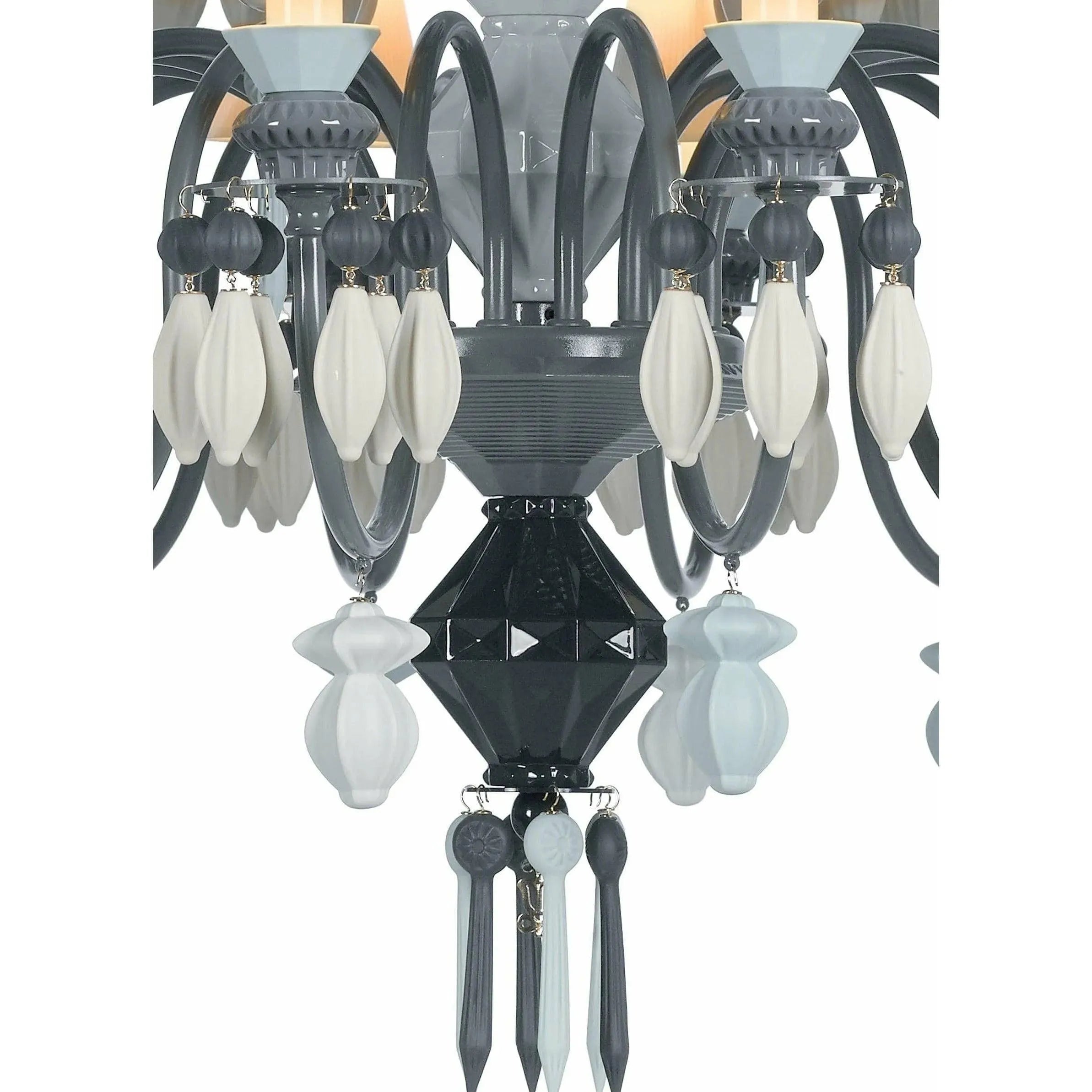 Lladro - Belle de Nuit 24 Lights Chandelier - 01023914 | Montreal Lighting & Hardware