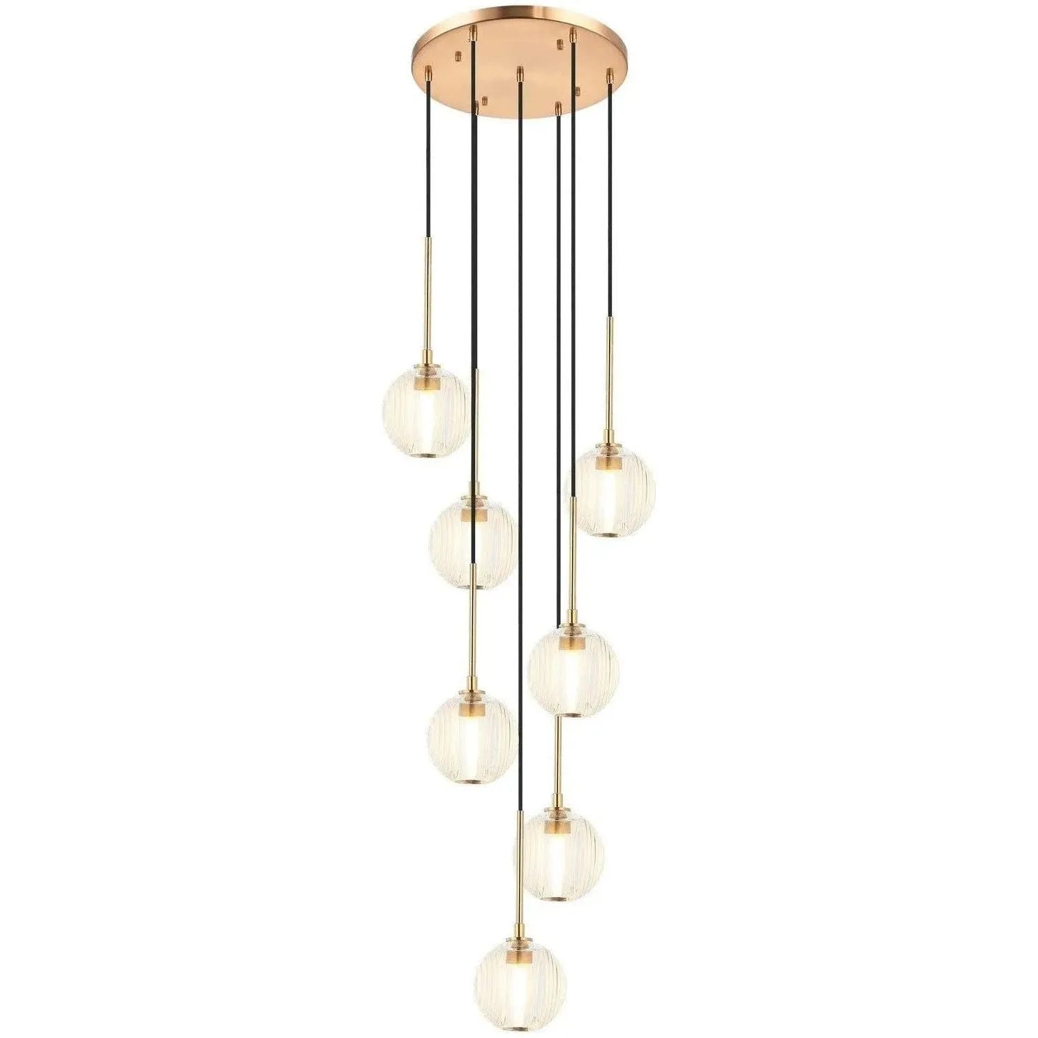 Matteo Lighting - Jemyca Pendant - C61607AGCL | Montreal Lighting & Hardware