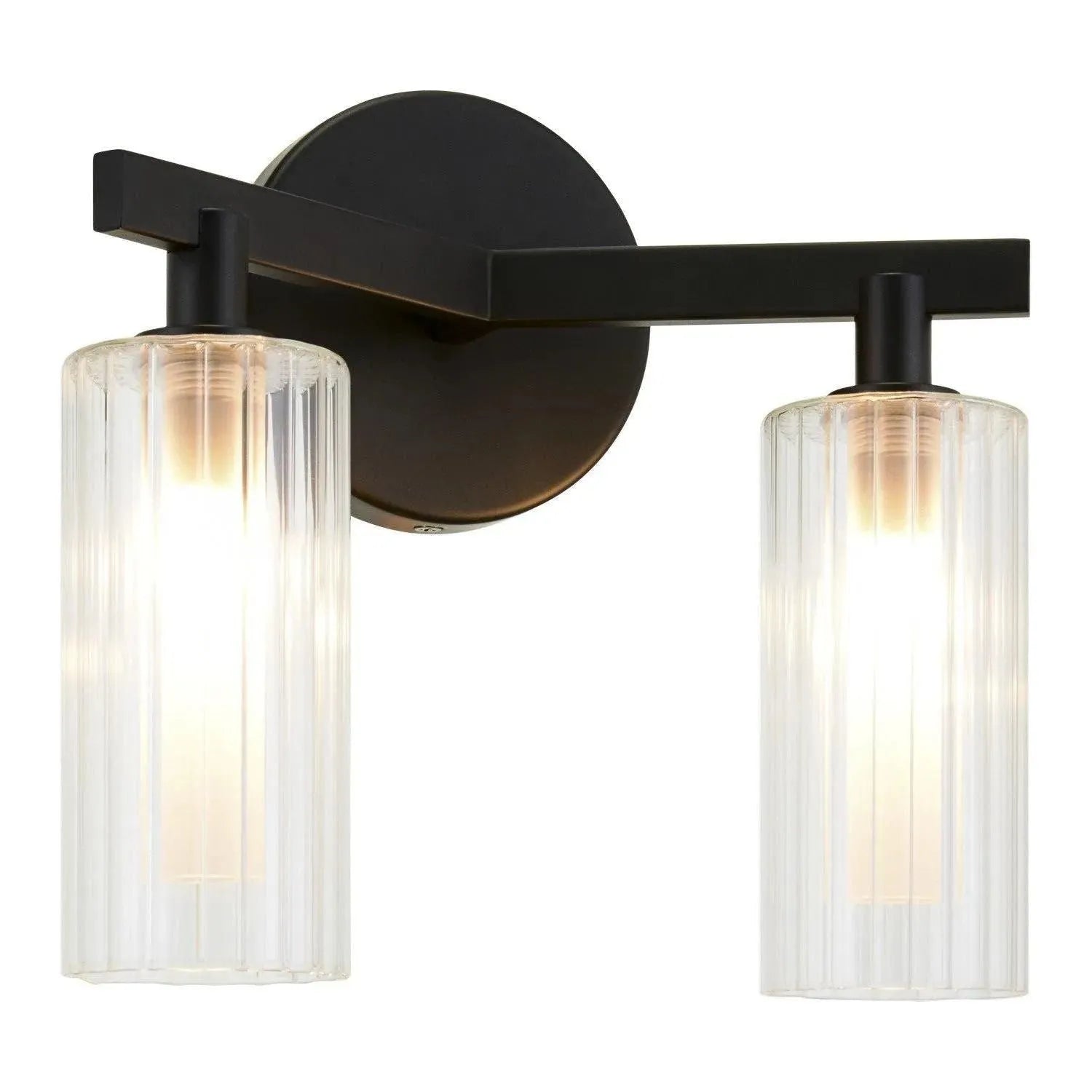 Matteo Lighting - Kristof Wall Sconce - W60802BK | Montreal Lighting & Hardware