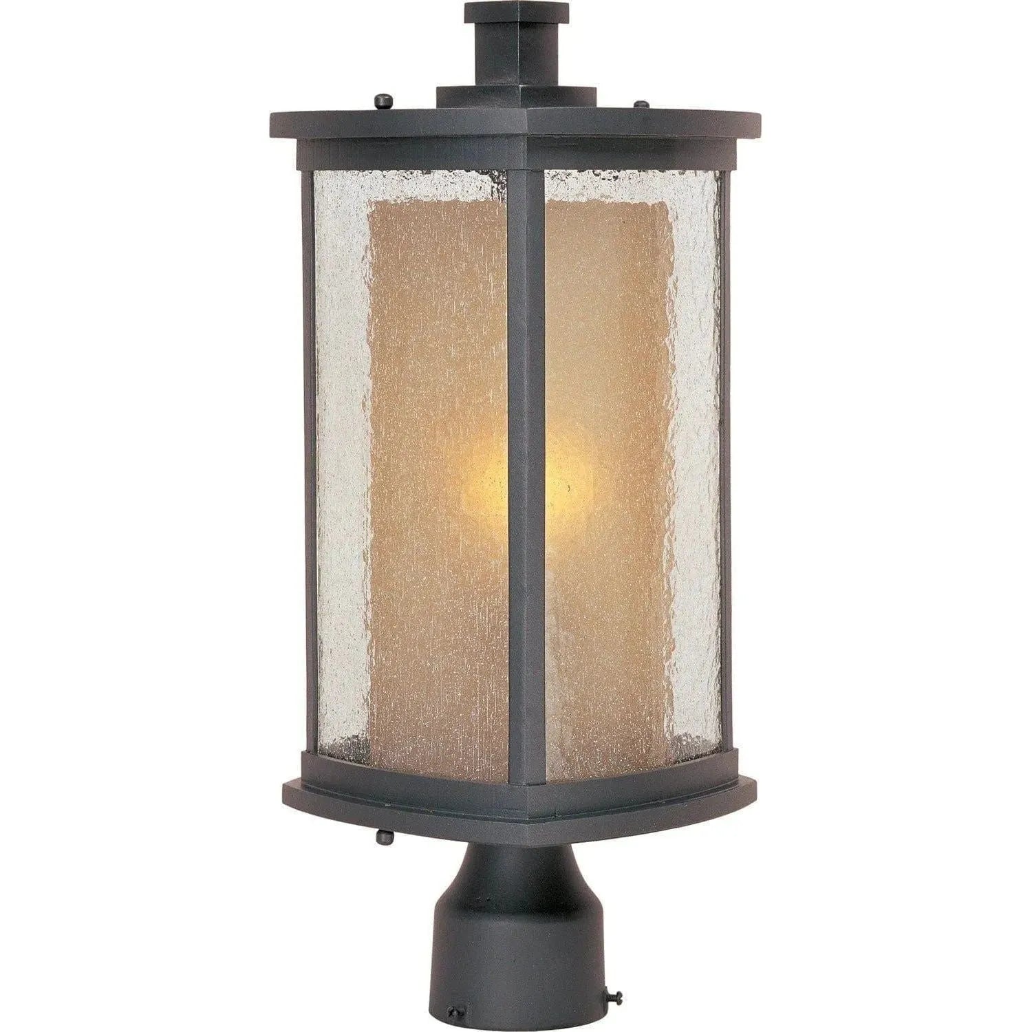 Maxim Lighting - Bungalow Outdoor Pole/Post Lantern - 3150CDWSBZ | Montreal Lighting & Hardware