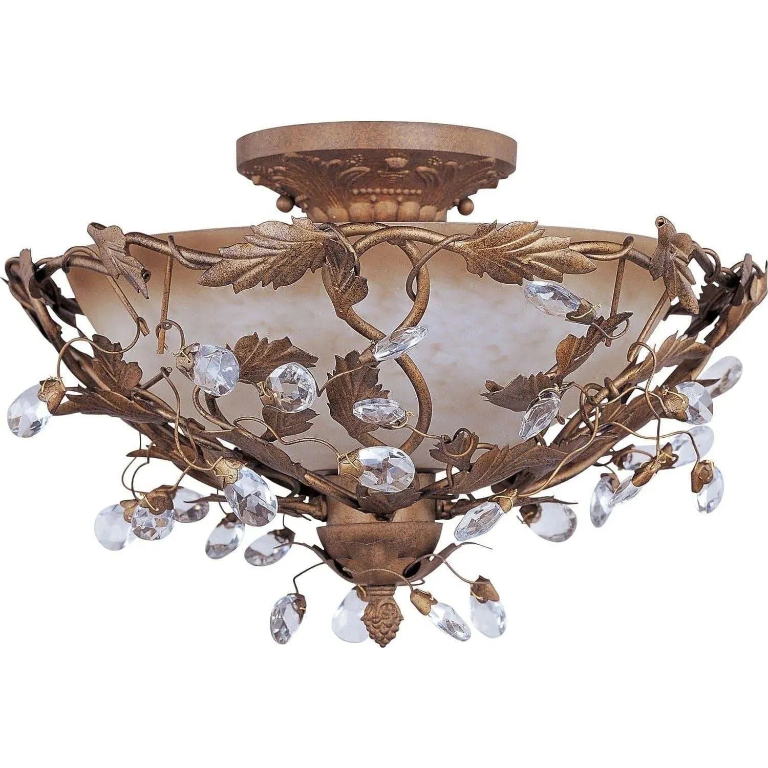 Maxim Lighting - Elegante Semi-Flush Mount - 2859EG | Montreal Lighting & Hardware