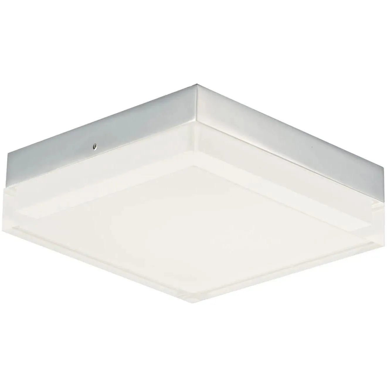 Maxim Lighting - Illuminaire II Square LED Flush Mount - 57687CLFTPC | Montreal Lighting & Hardware