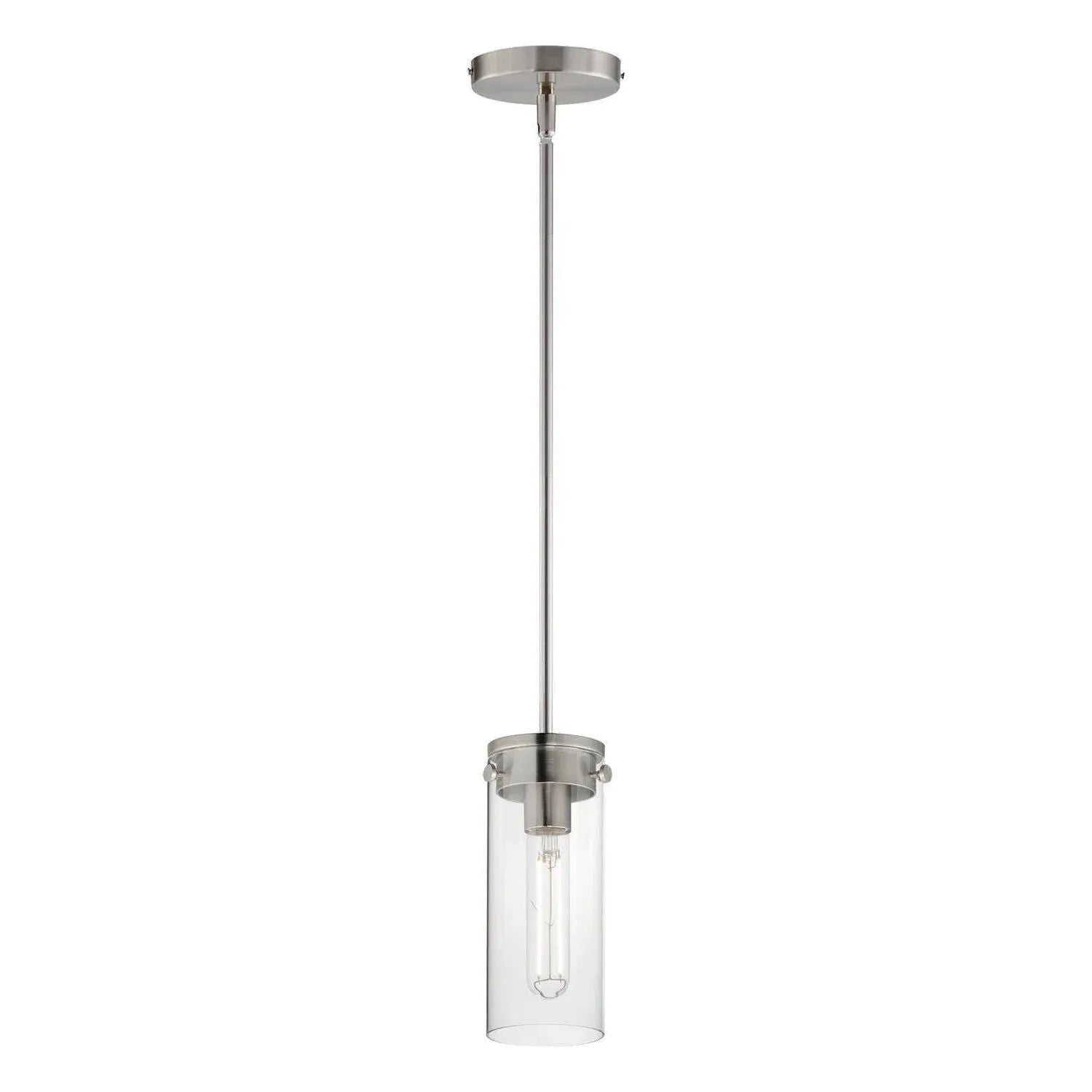 Maxim Lighting - Pinn Mini Pendant - 12406CLSN | Montreal Lighting & Hardware