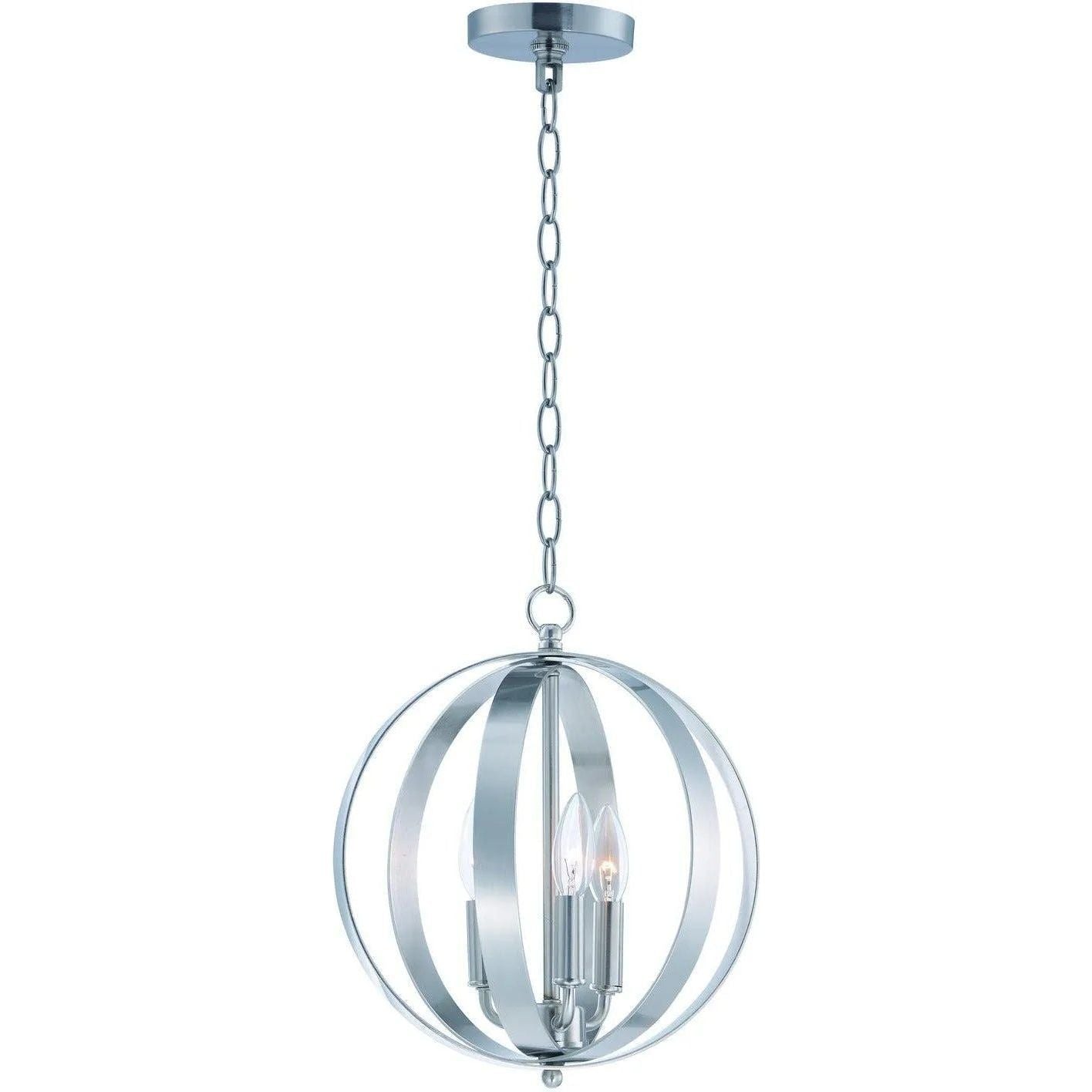 Maxim Lighting - Provident Orb Chandelier - 10030SN | Montreal Lighting & Hardware