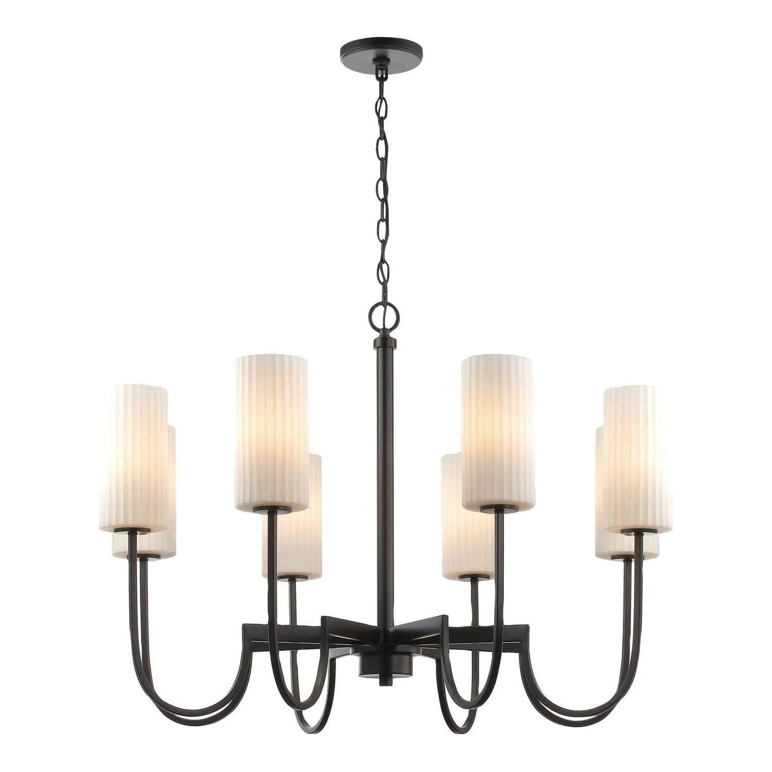 Maxim Lighting - Town and Country Chandelier - 32008SWBK | Montreal Lighting & Hardware