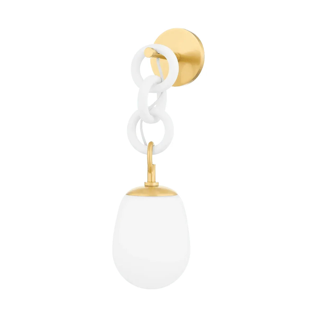 Mitzi - Marina Wall Sconce - H690101-AGB/TWH | Montreal Lighting & Hardware