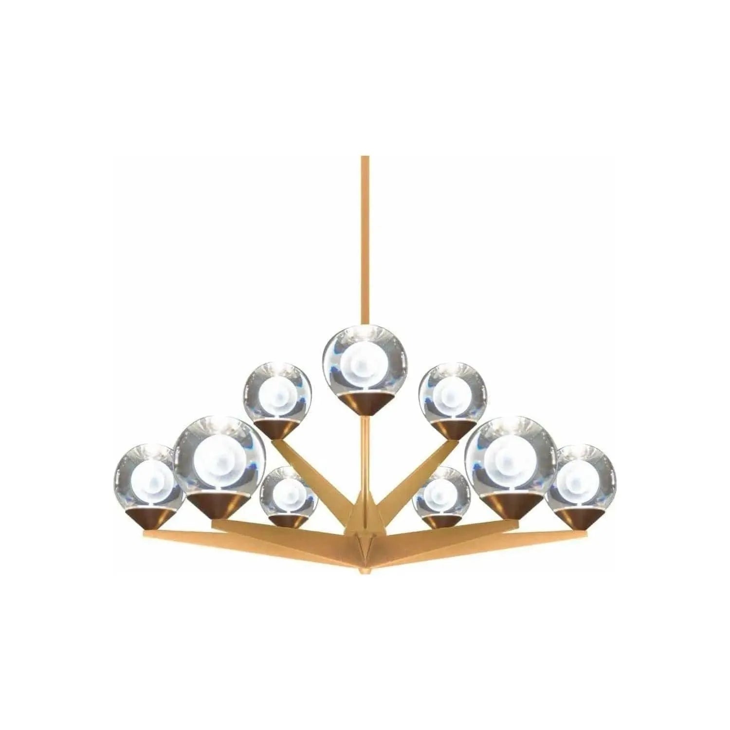 Modern Forms - Double Bubble LED Chandelier - PD-82027-AB | Montreal Lighting & Hardware