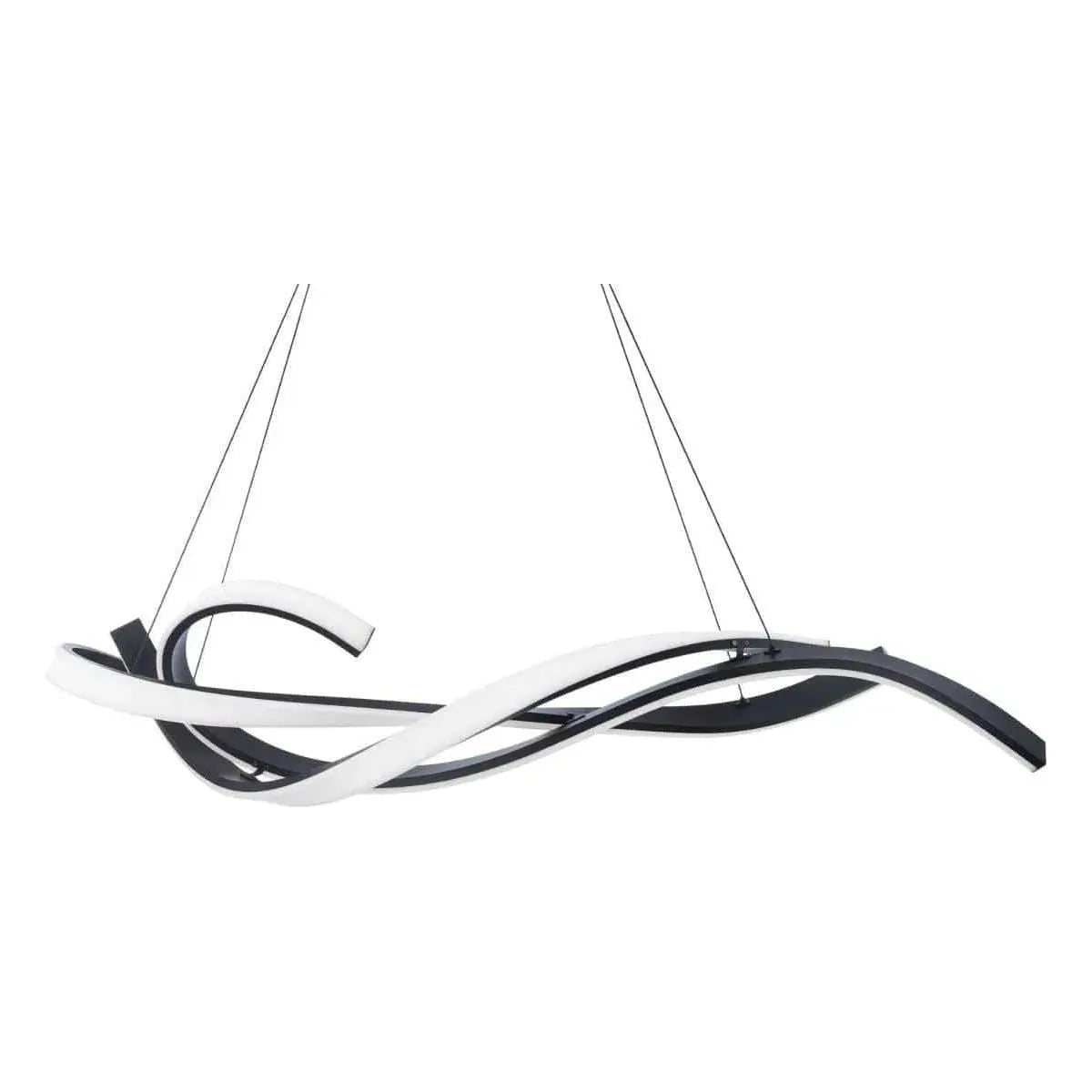 Modern Forms - Tidal LED Linear Pendant - PD-58257-BK | Montreal Lighting & Hardware