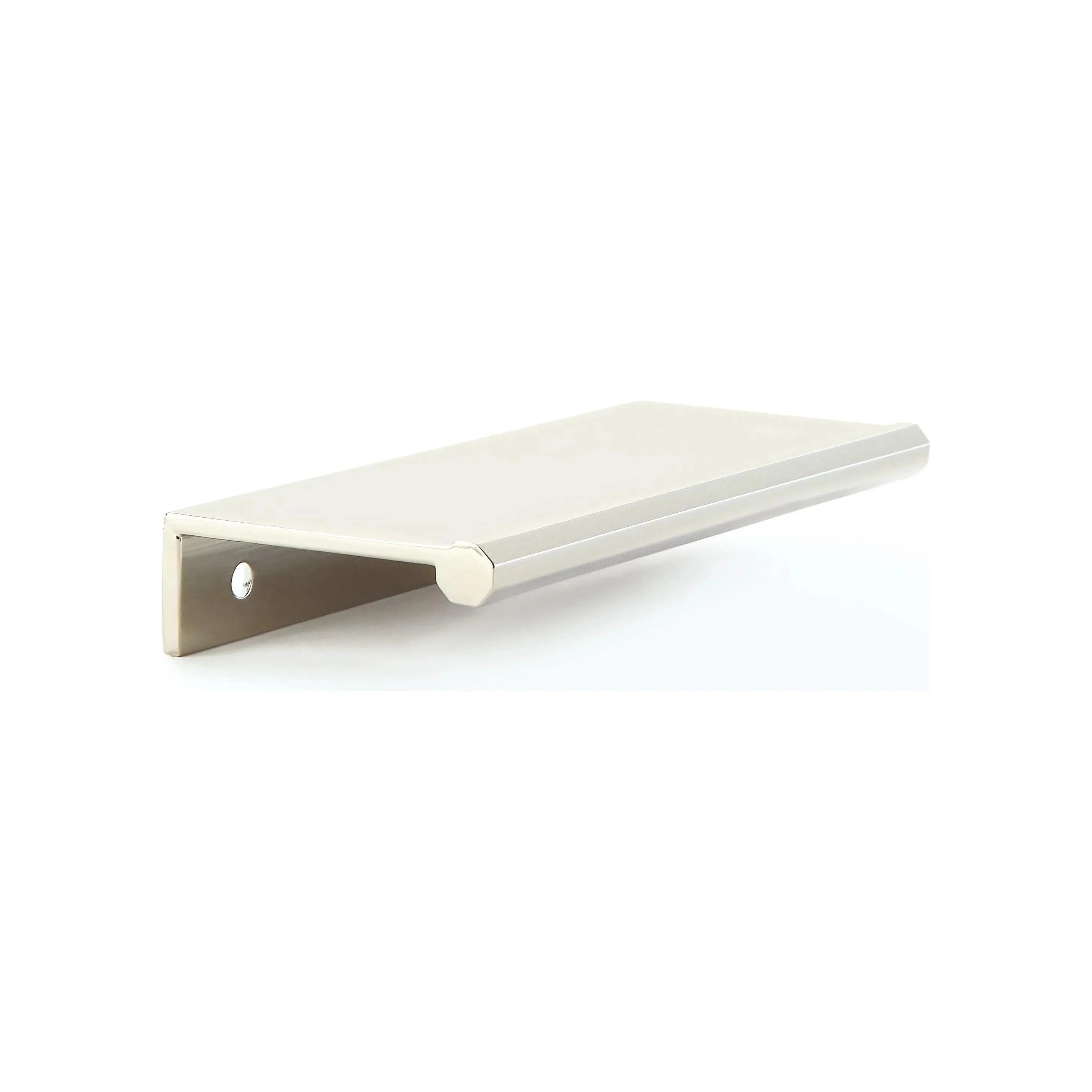 Montreal Lighting & Hardware - Baker Edge Pull - 10021-PN | Montreal Lighting & Hardware