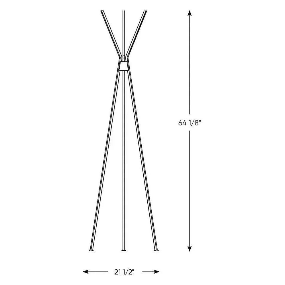 Montreal Lighting & Hardware - STRFL LED Star Floor Lamp by DALS Lighting - STRFL-3K-BK | Montreal Lighting & Hardware