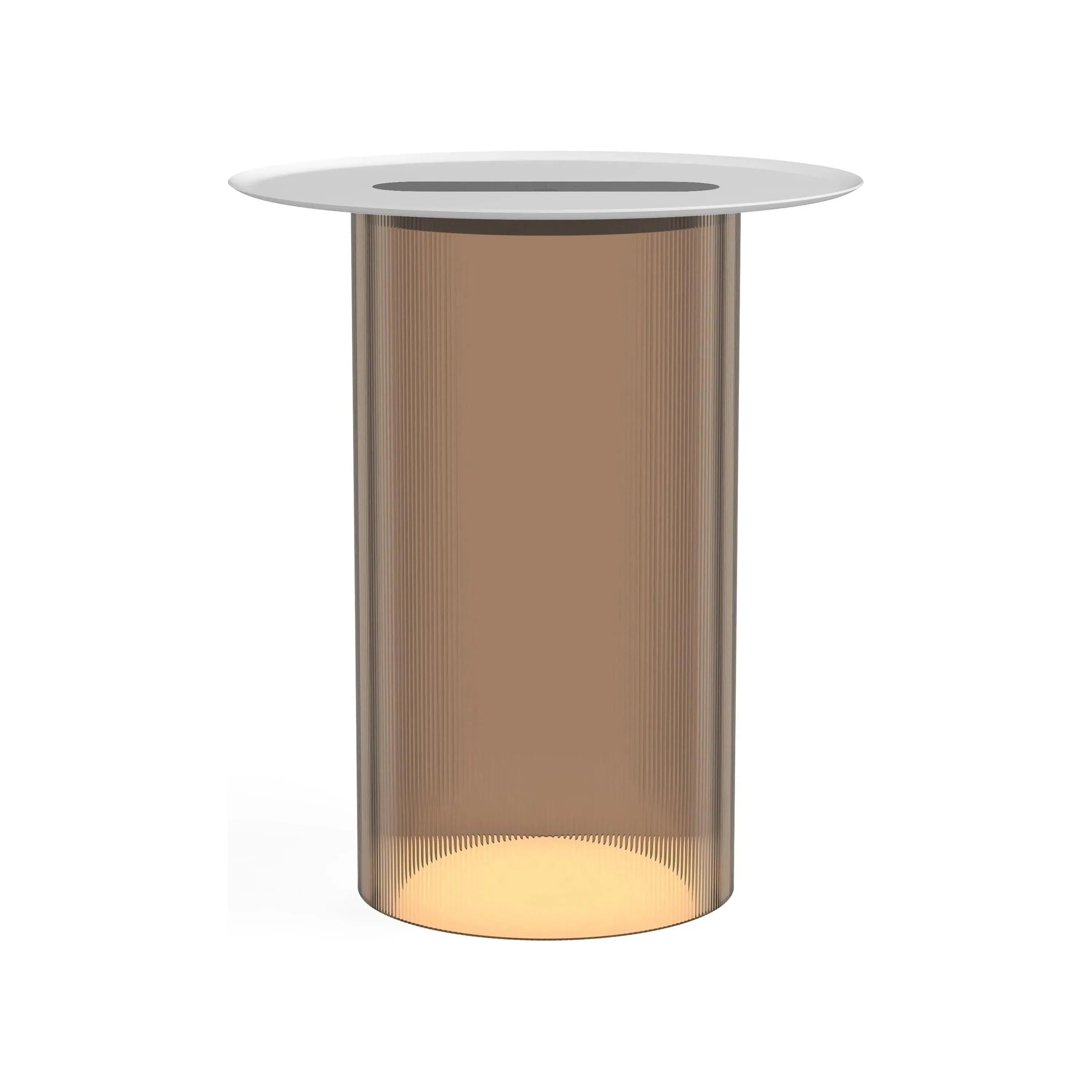 Pablo Designs - Carousel Floor - CARO FLR BRZ 16 WHT | Montreal Lighting & Hardware