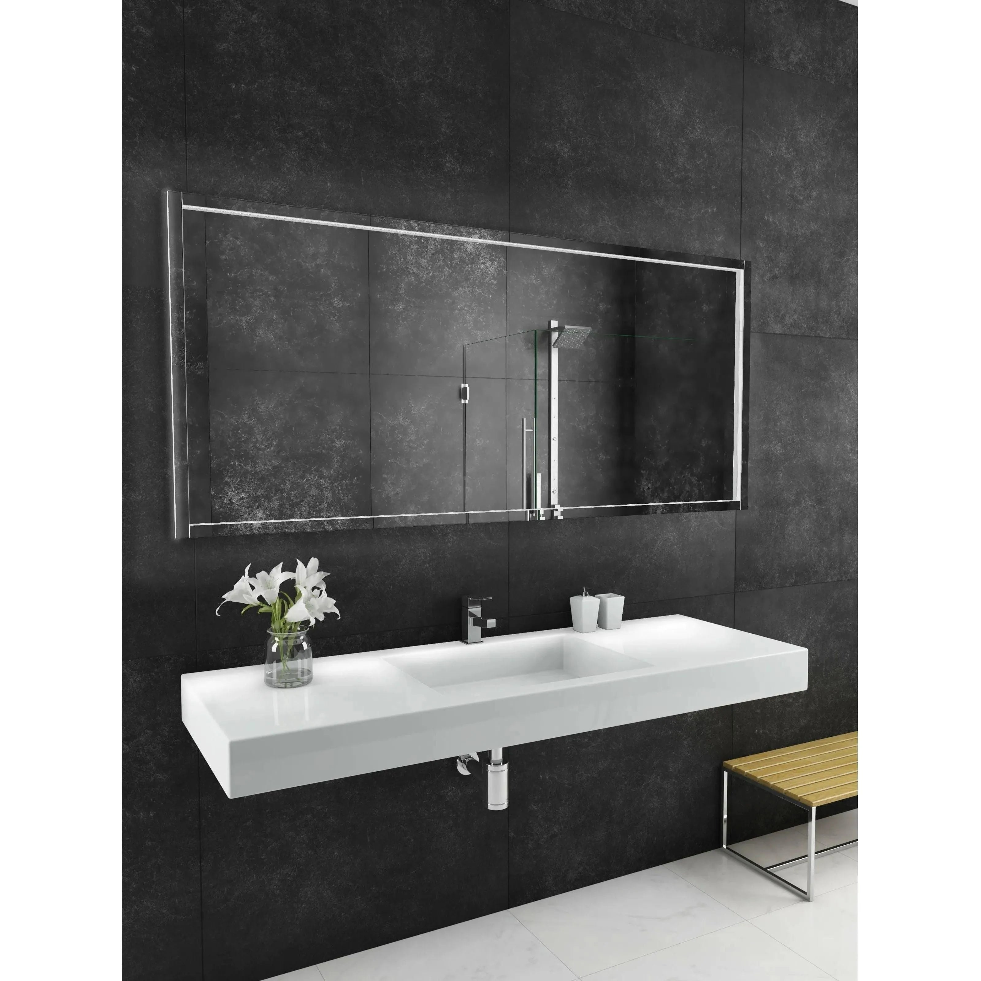 Paris Mirror - Flore LED Mirror - FLORX24323000 | Montreal Lighting & Hardware