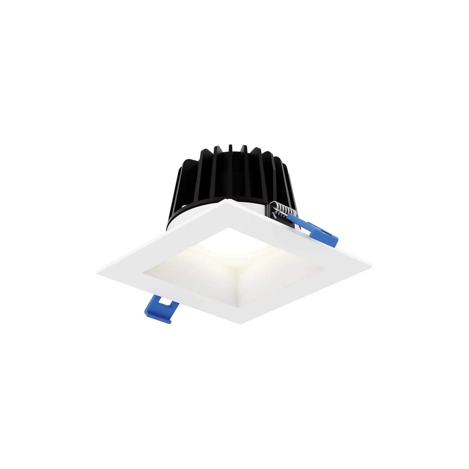 DALS Lighting - RGR 4" Square Regressed Recessed Light 0-10V - RGR4SQ-CC-V-WH | Montreal Lighting & Hardware