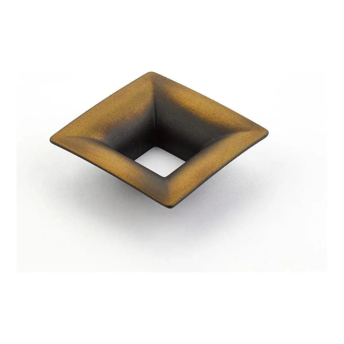 Schaub - Finestrino Flared Square Pull - 440-BRBZ | Montreal Lighting & Hardware