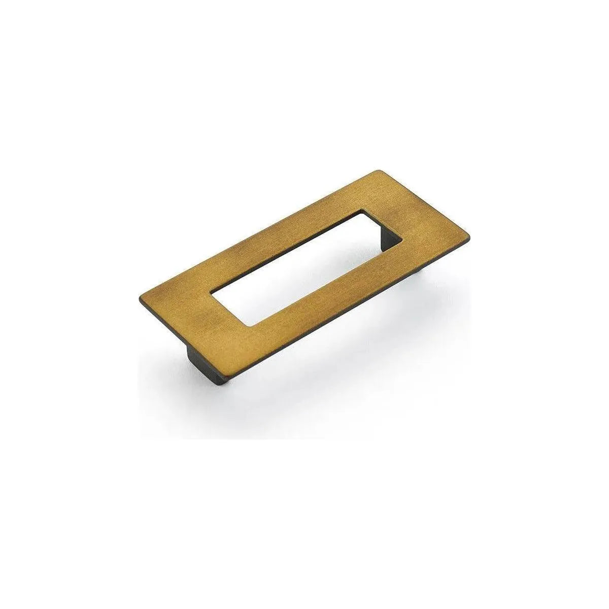 Schaub - Finestrino Rectangle Pull - 444-BRBZ | Montreal Lighting & Hardware