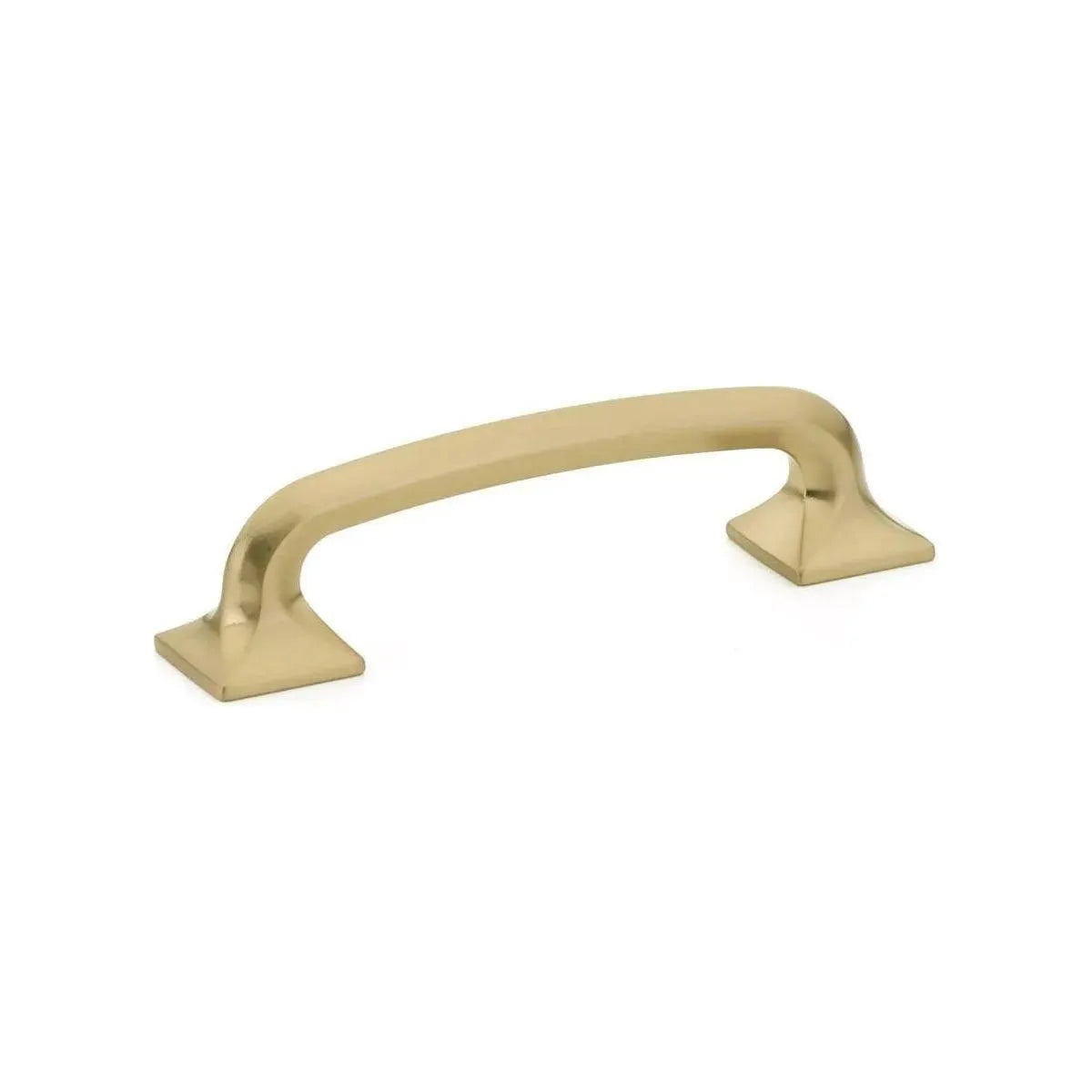 Schaub - Northport Square Base Pull - 206-SSB | Montreal Lighting & Hardware