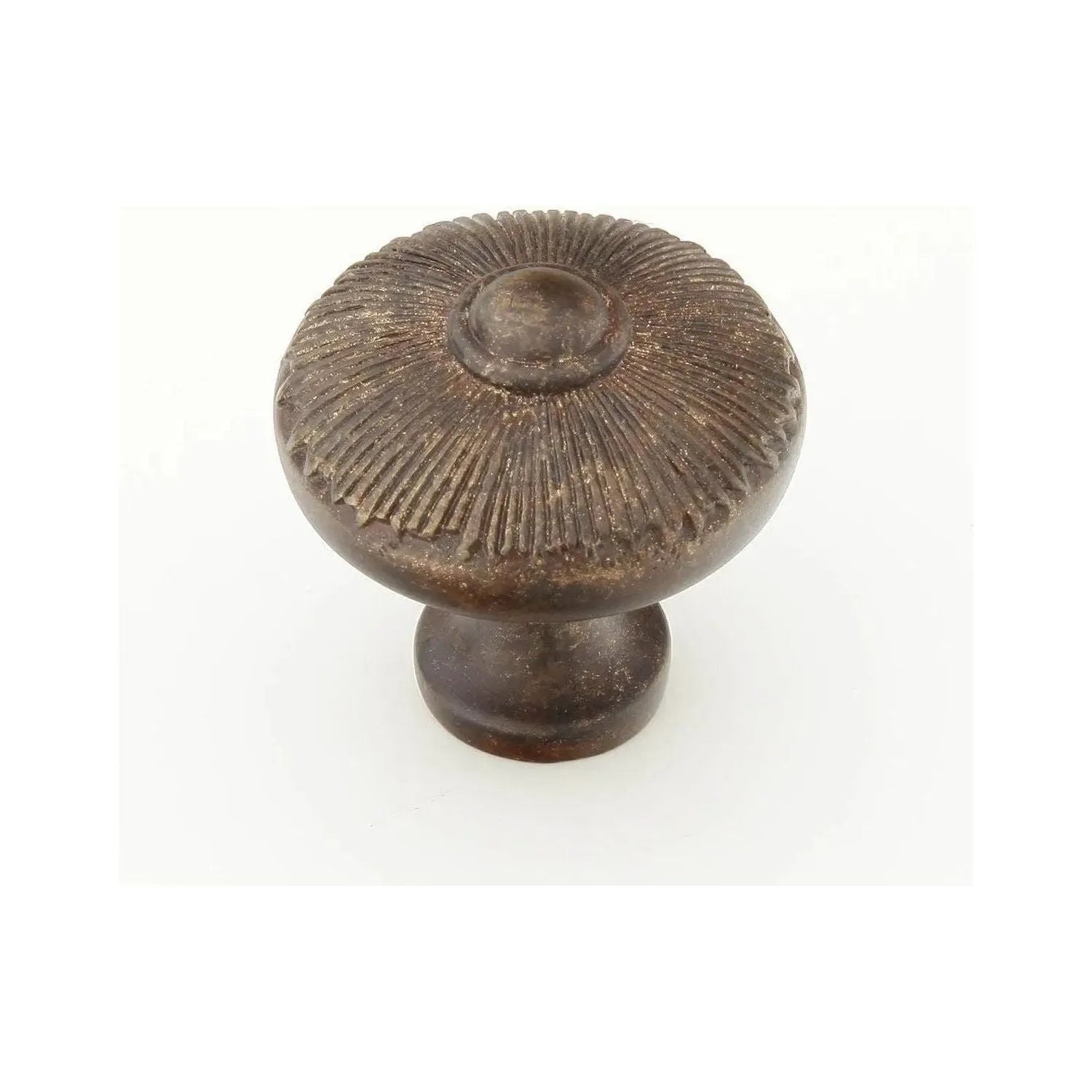 Schaub - Sunburst Round Knob - 974-HLB | Montreal Lighting & Hardware