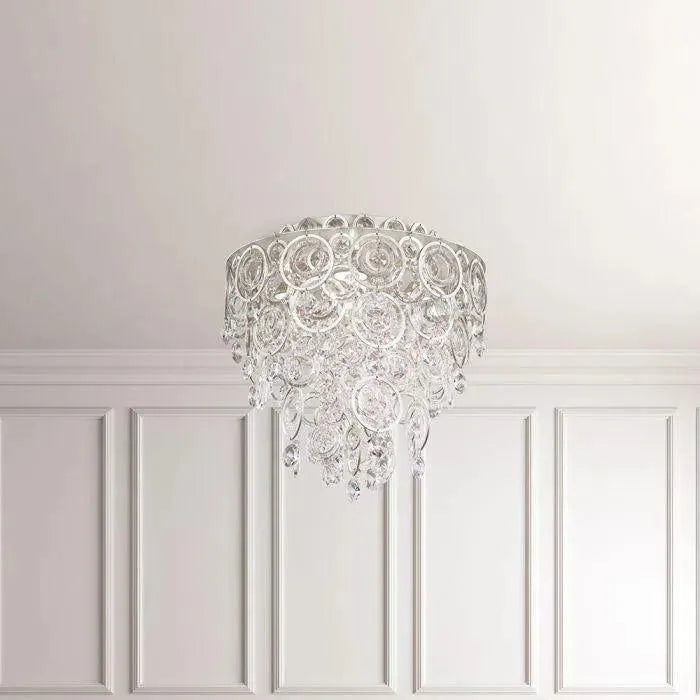 Schonbek 1870 - Circulus Semi-Flush Mount - DR1401N-22H | Montreal Lighting & Hardware