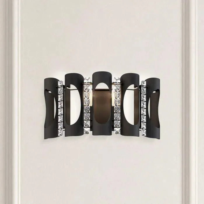 Schonbek 1870 - Twilight Wall Sconce - MR1002N-BK1H | Montreal Lighting & Hardware