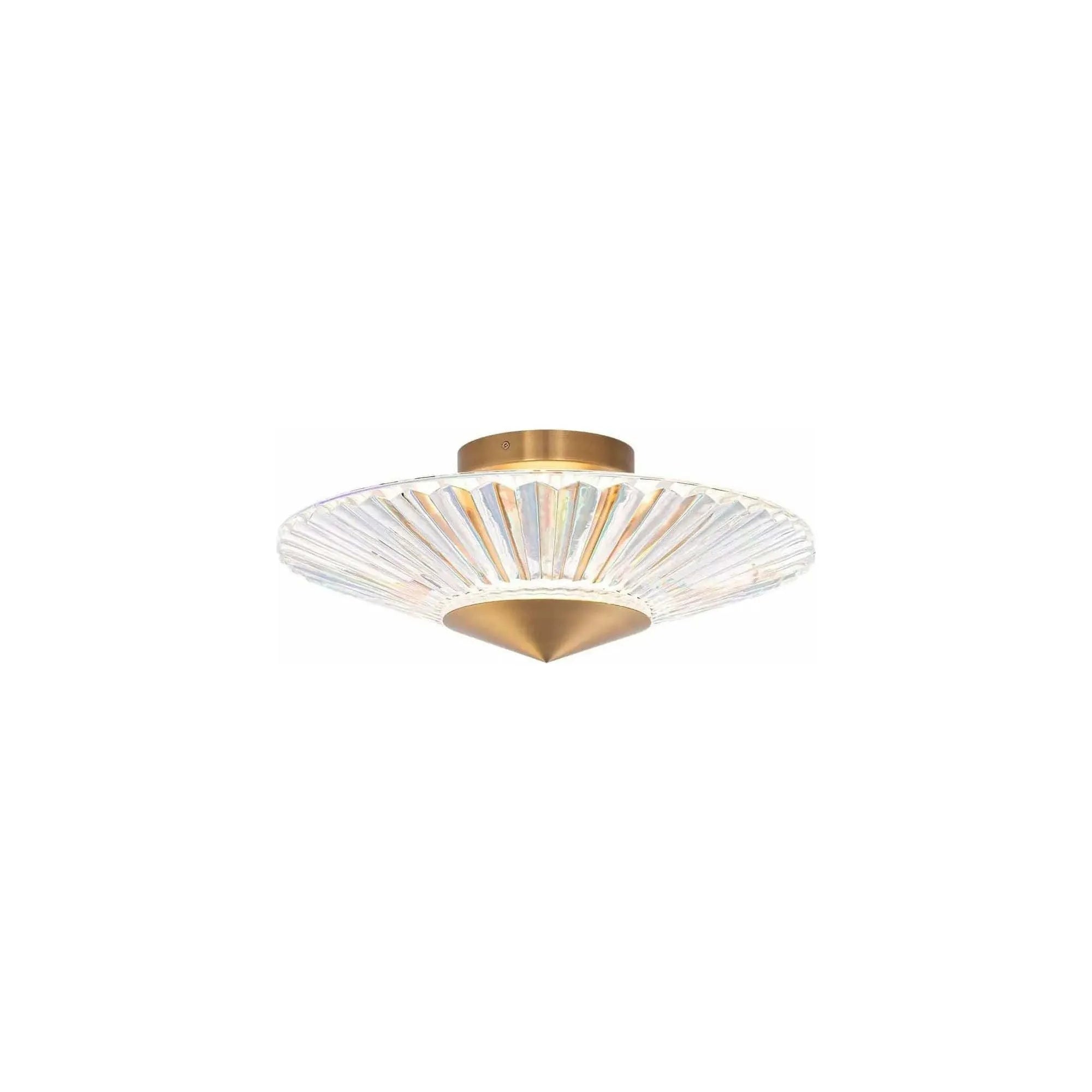 Schonbek Signature - Origami Semi-Flush Mount - S7212-700H | Montreal Lighting & Hardware