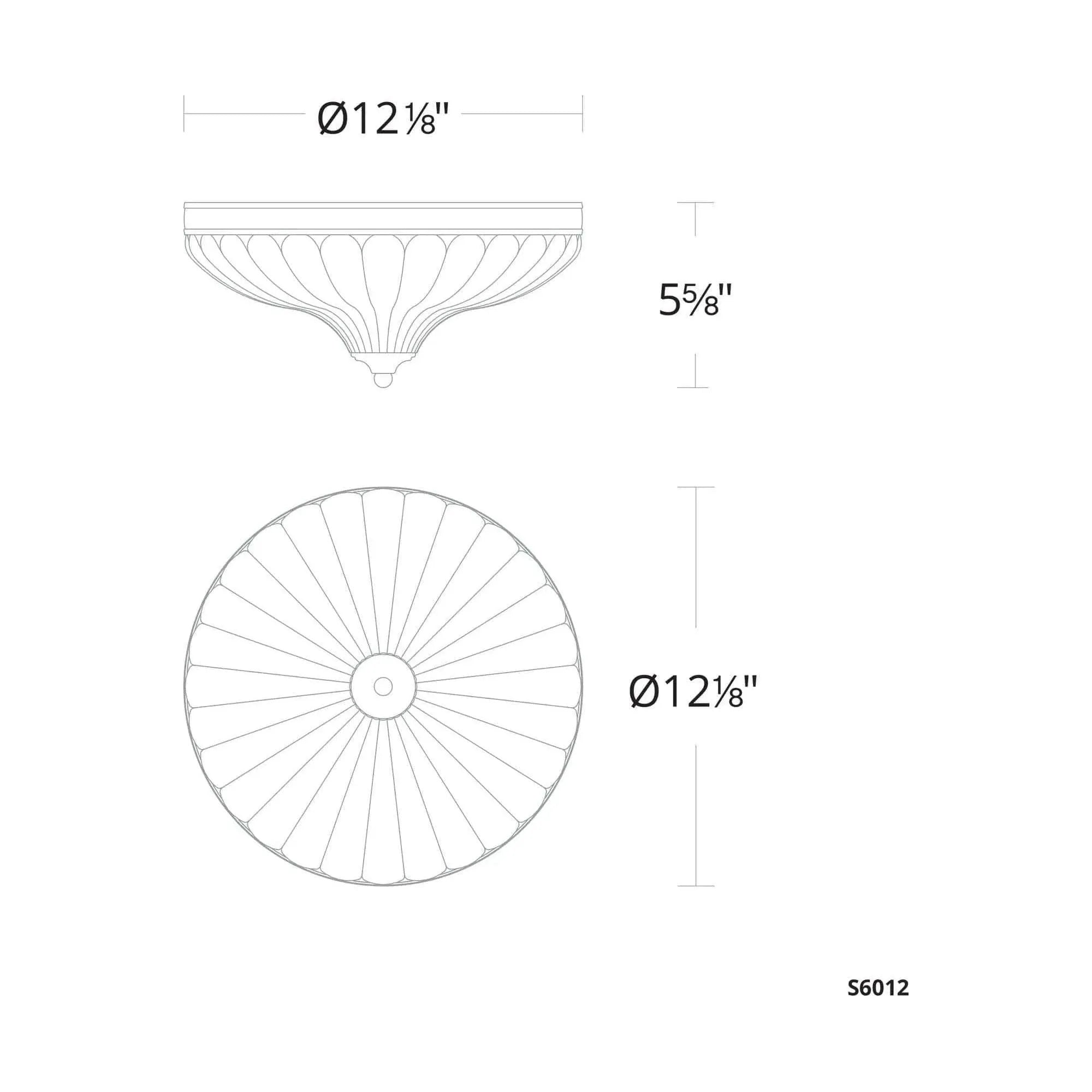 Schonbek Signature - Roma Flush Mount - S6012-700O | Montreal Lighting & Hardware