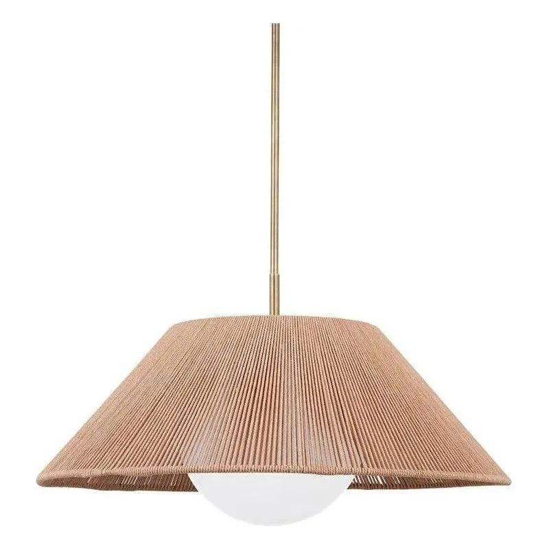 Troy Lighting - Lisbon Pendant - F3329-PBR | Montreal Lighting & Hardware