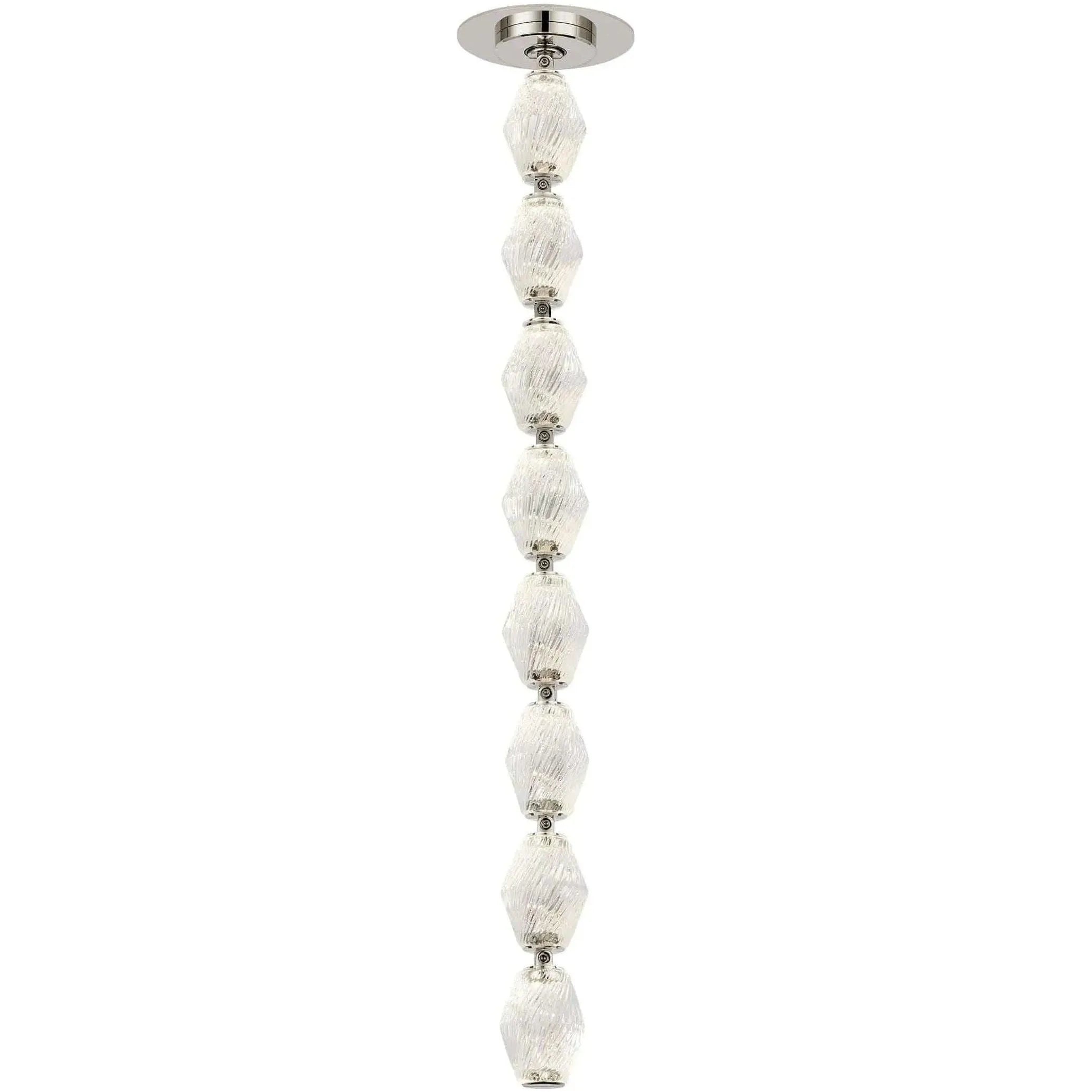 Visual Comfort Modern Collection - Collier LED Pendant - 700CLR24N-LED930R | Montreal Lighting & Hardware
