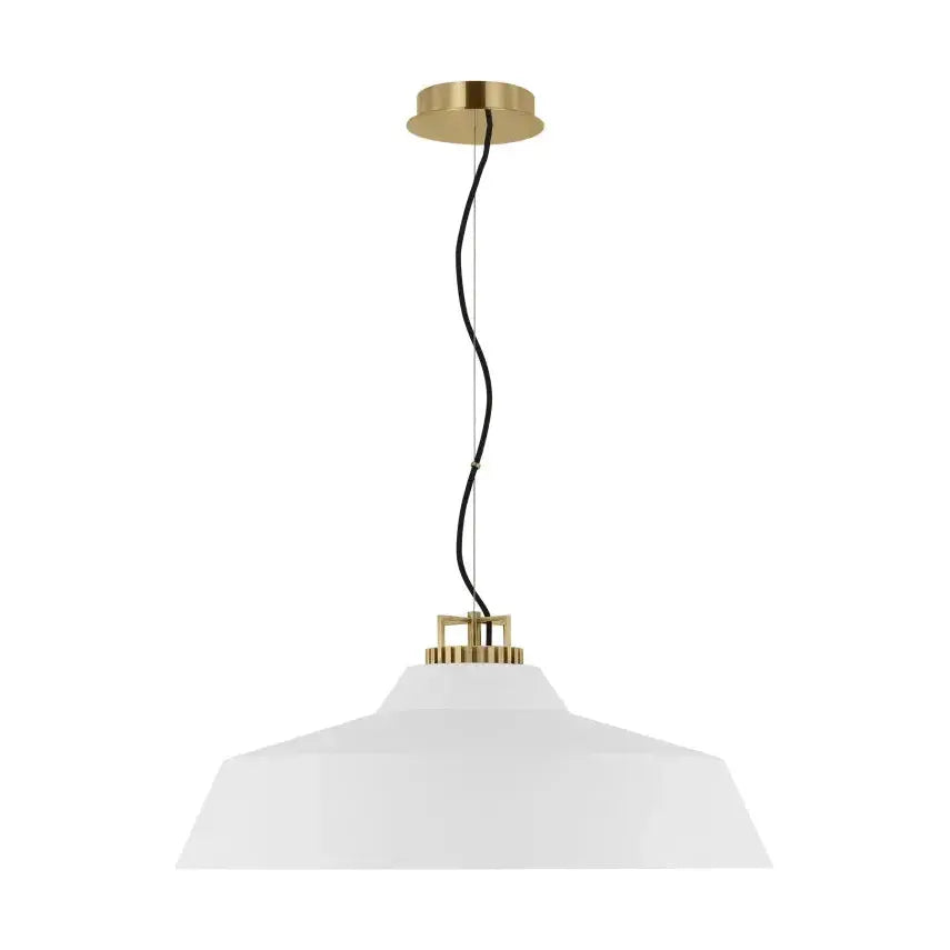 Visual Comfort Modern Collection - Forge Short Pendant - SLPD13127WNB | Montreal Lighting & Hardware