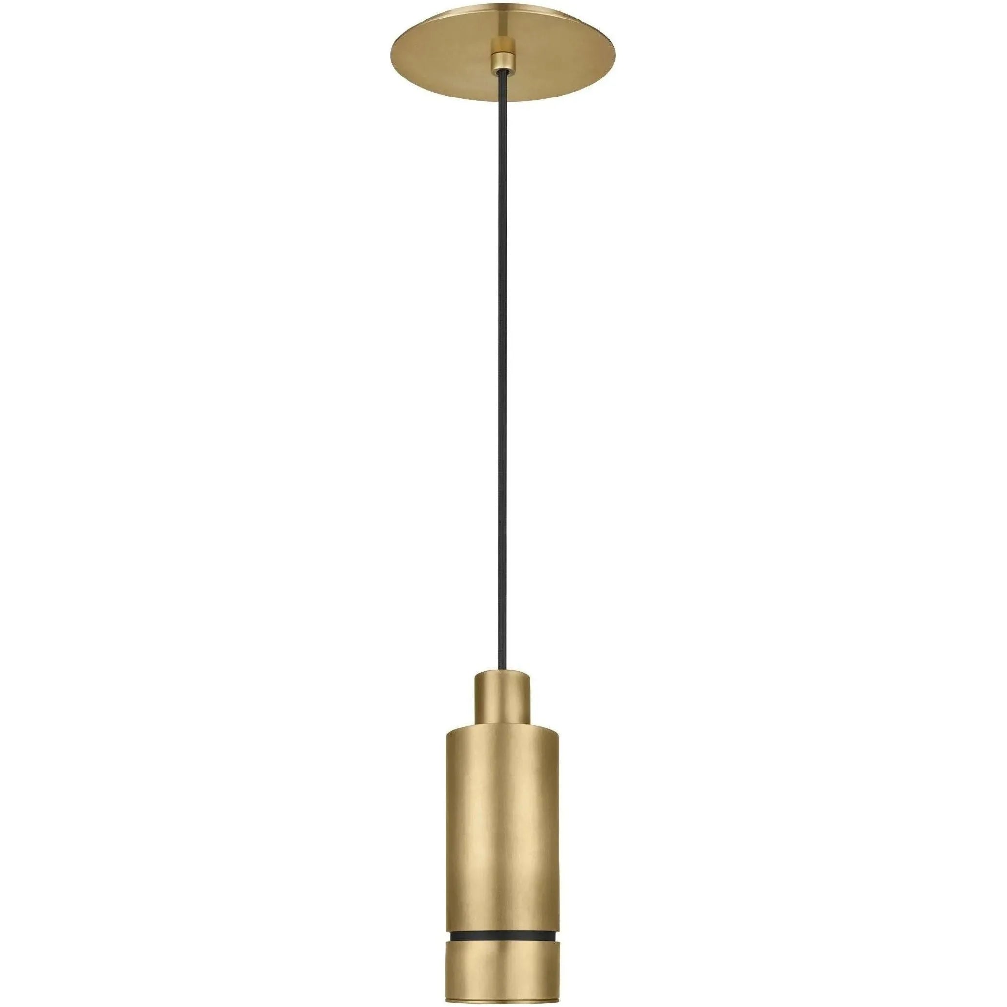Visual Comfort Modern Collection - Sottile LED Pendant - 700TDSOT9NB-LED927 | Montreal Lighting & Hardware