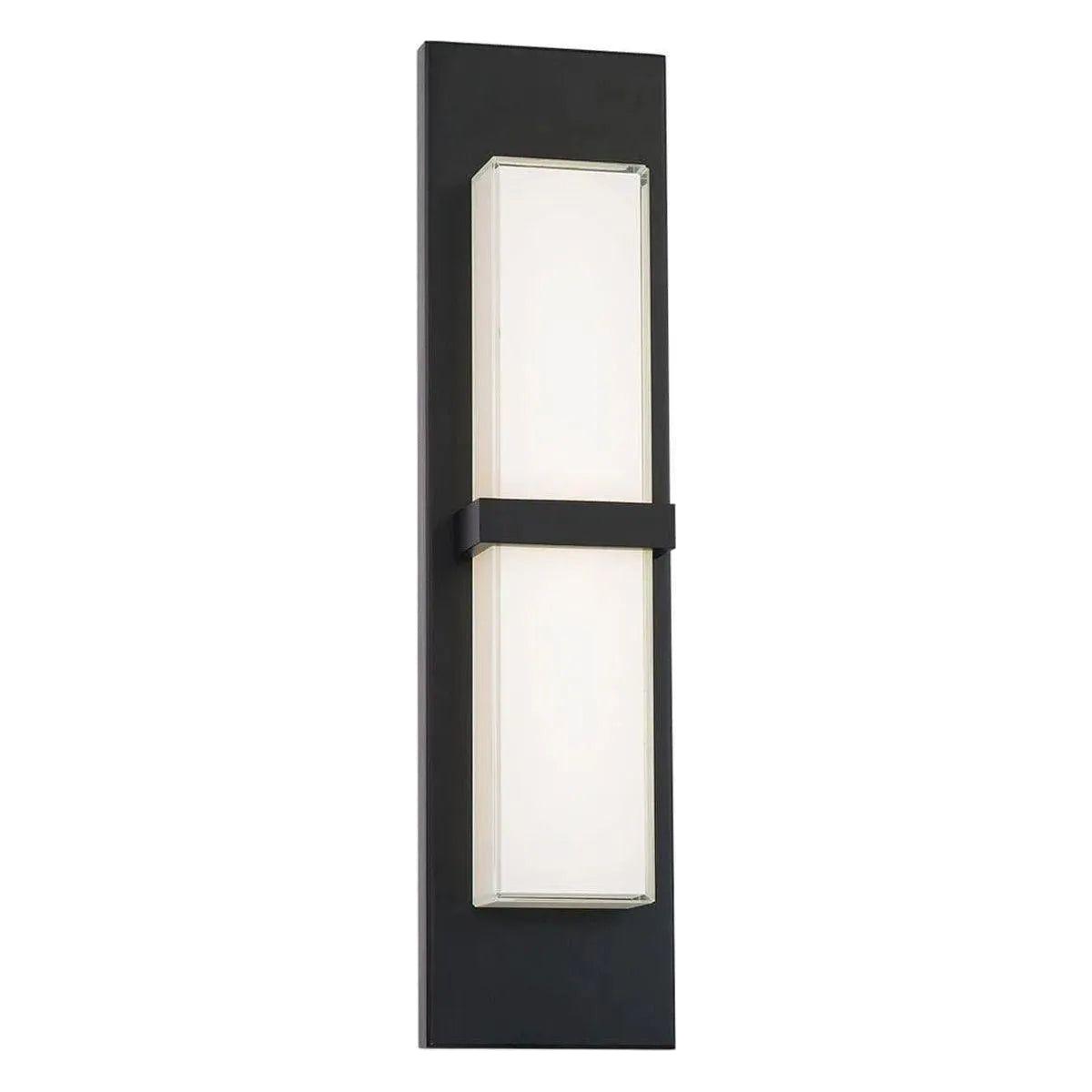 WAC Lighting - Bandeau LED Outdoor Wall Light - WS-W21122-35-BK | Montreal Lighting & Hardware