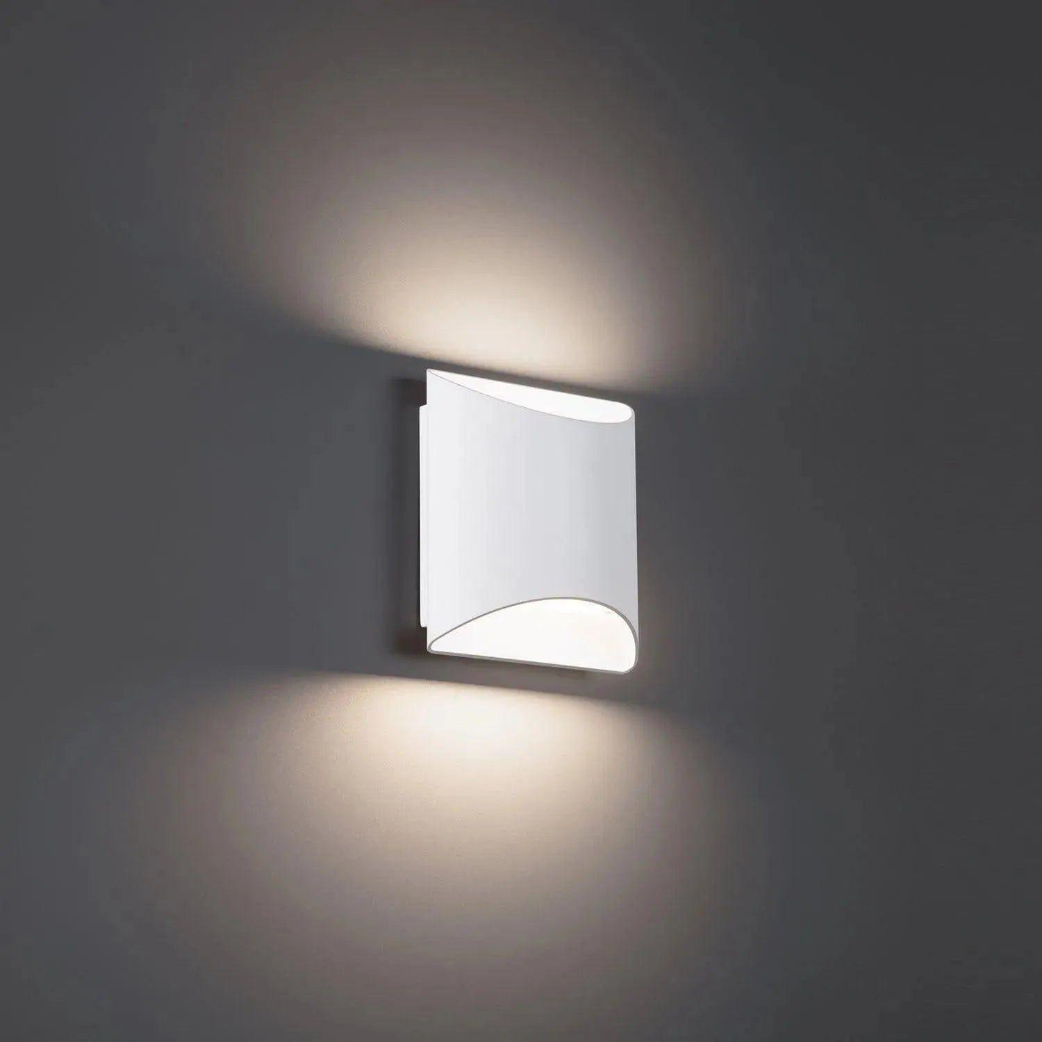 WAC Lighting - Duet LED Wall Sconce - WS-55206-35-WT | Montreal Lighting & Hardware